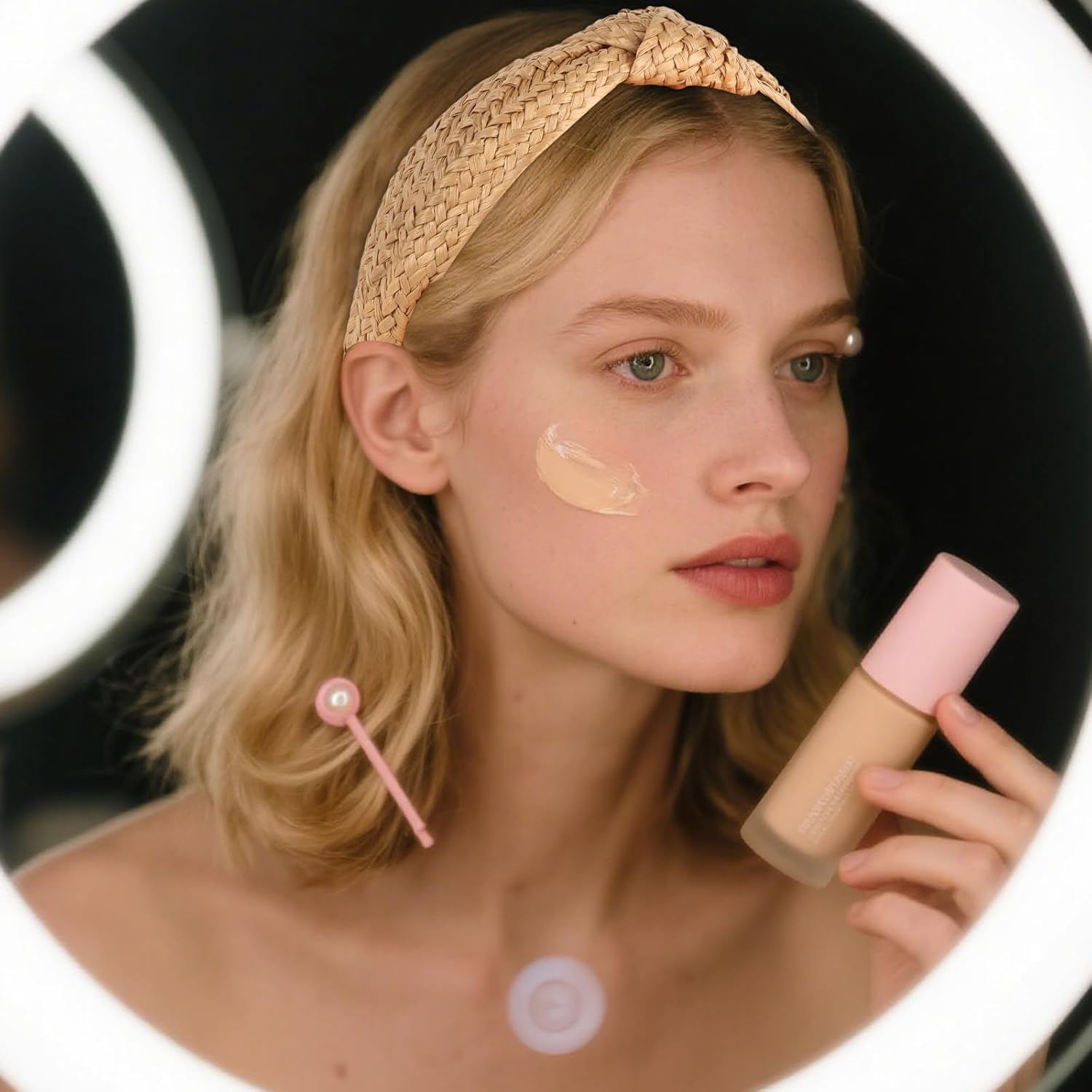 Srotmirw Women'S Summer Headband, Pack of 3, Braided Headband in Brown Series or Black Stripes for Women and Girls image number 3