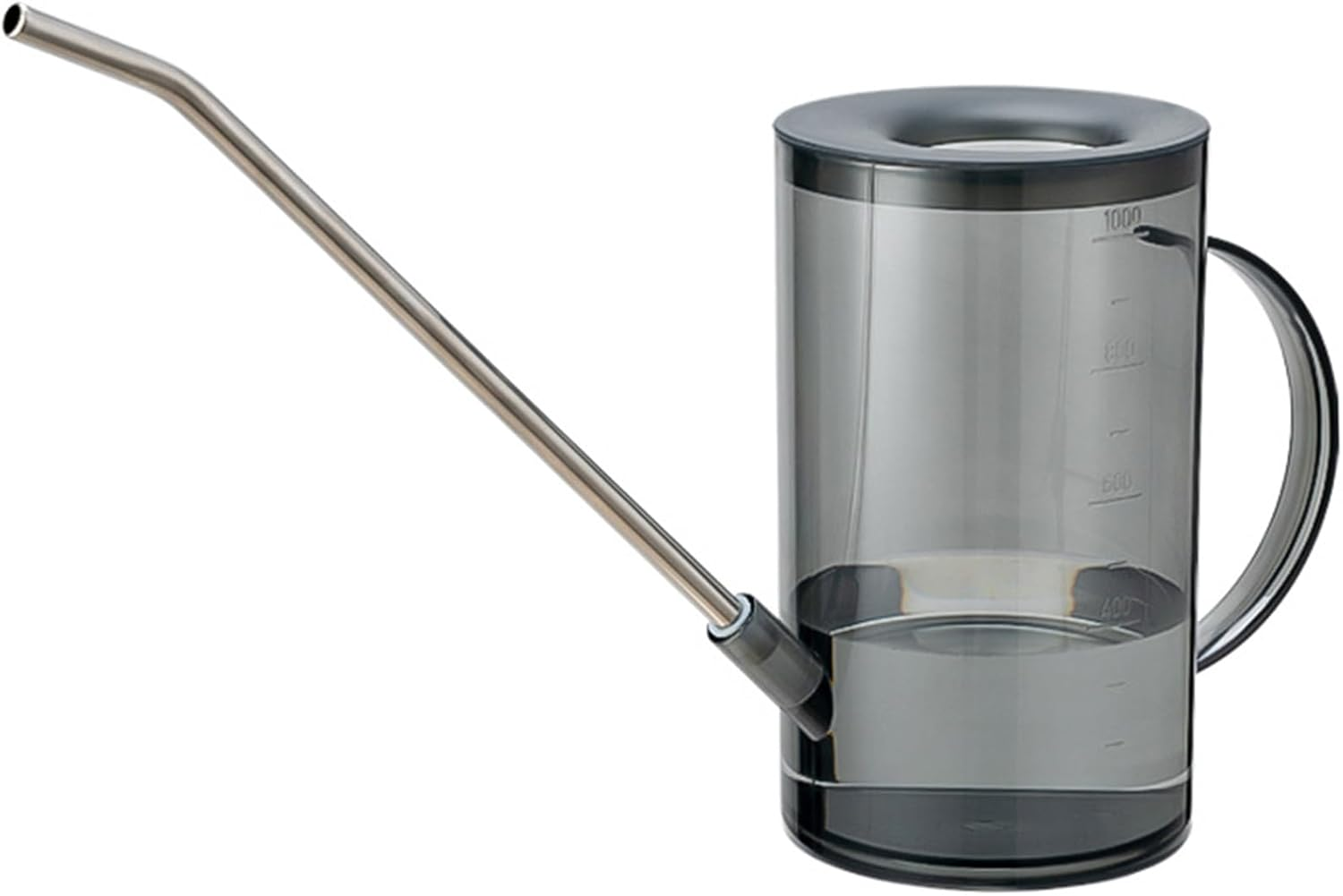 Watering Can for Indoor Plants with Long Spout, Plant Watering Can, Watering Can Indoor Plants, Small Watering Can for House Plants, Flowers, Succulents 1L/34Oz (Grey) image number 3