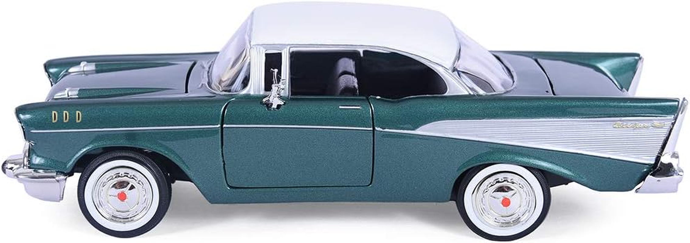 Motormax 1:24 Die-Cast 1957 Chevy Bel Air - Colors May Vary image number 4