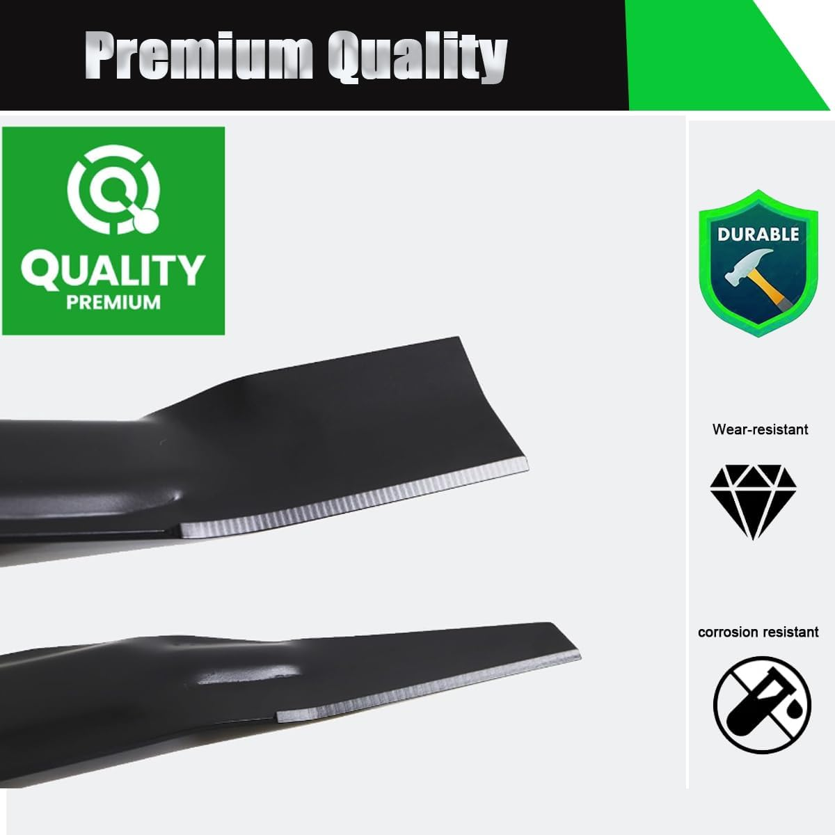 72511-VE1-020 & 72531-VE2-020 Compaitble with Honda HRR216 Blade Kit, Replaces Hrs216,Hrb215,Lawn Mower Blades Replacement Parts