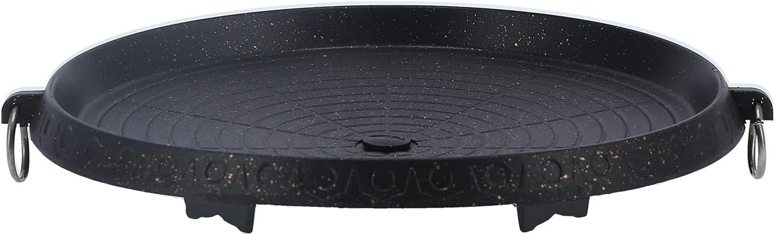 Stovetop Barbecue Grill, Non-Stick Portable Korean Style Double‑Layer Thick Multi‑Function BBQ Grill Pan with Inclined Design, Practical Barbecue Grill Plate for Indoor Outdoor Restaurant(Round A)