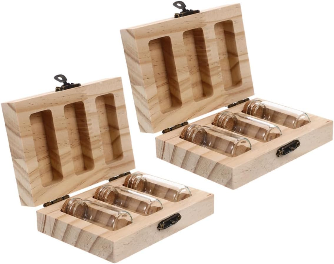 Born Keepsake Box Hair Umbilical Cord Tooth Collection Box Wooden Hair Keepsake Newborn image number 1