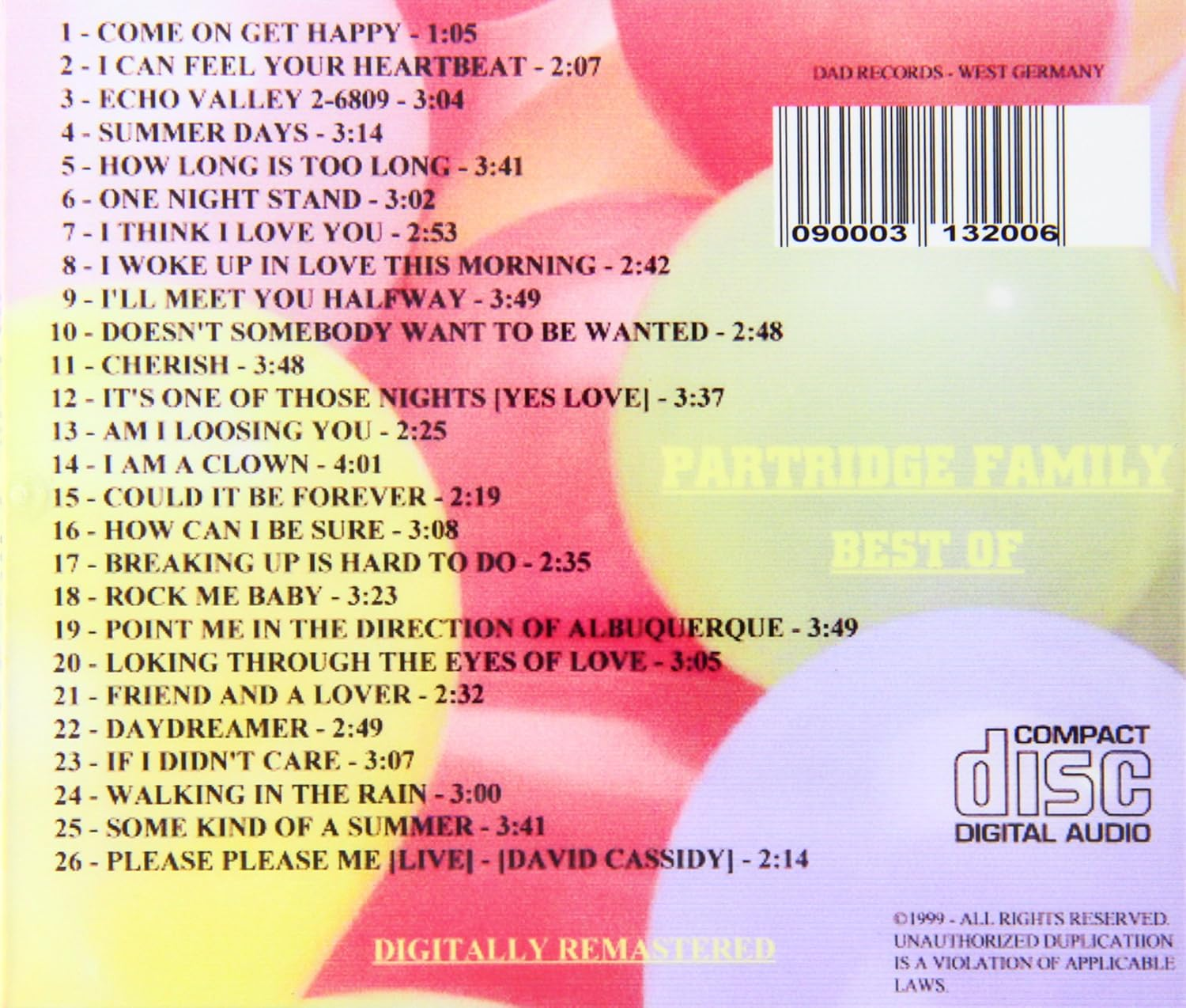 Best of 26 Cuts image number 1