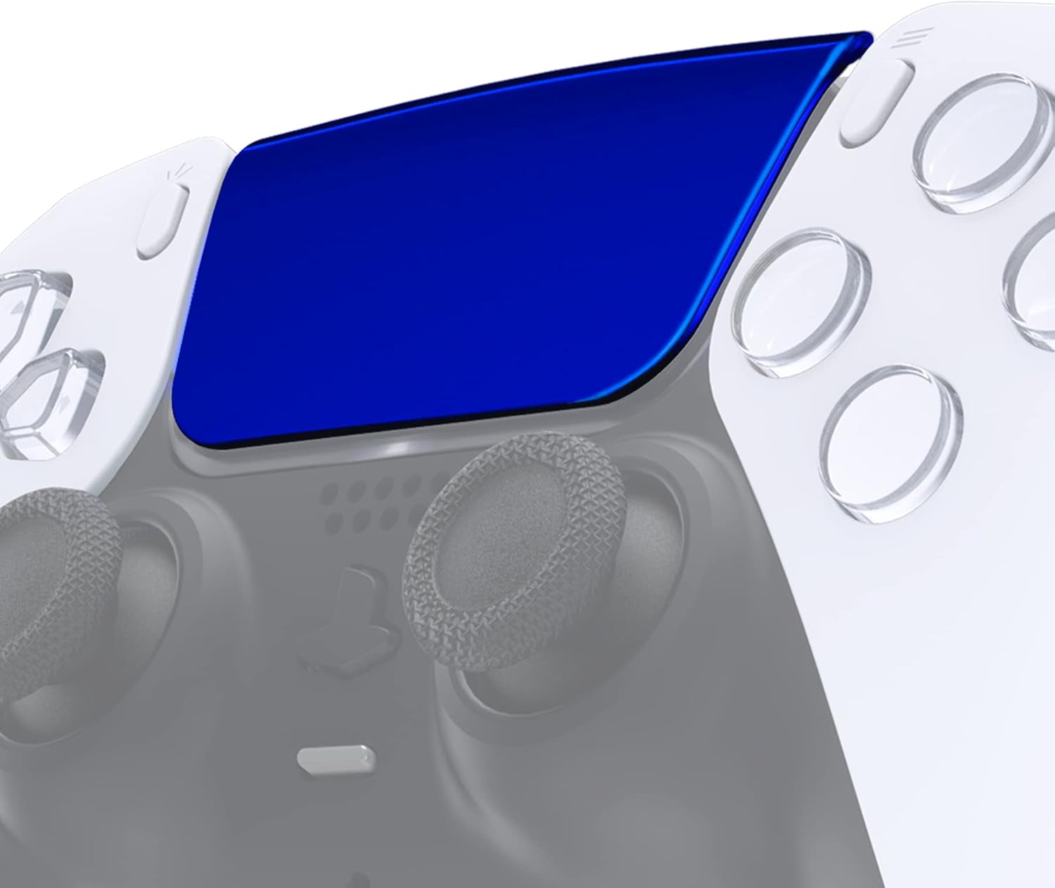 Extremerate Chameleon Purple Blue Replacement Touchpad Cover Compatible with Ps5 Controller BDM-010 020 030 040 050, Custom Part Touch Pad Compatible with Ps5 Controller - without Controller