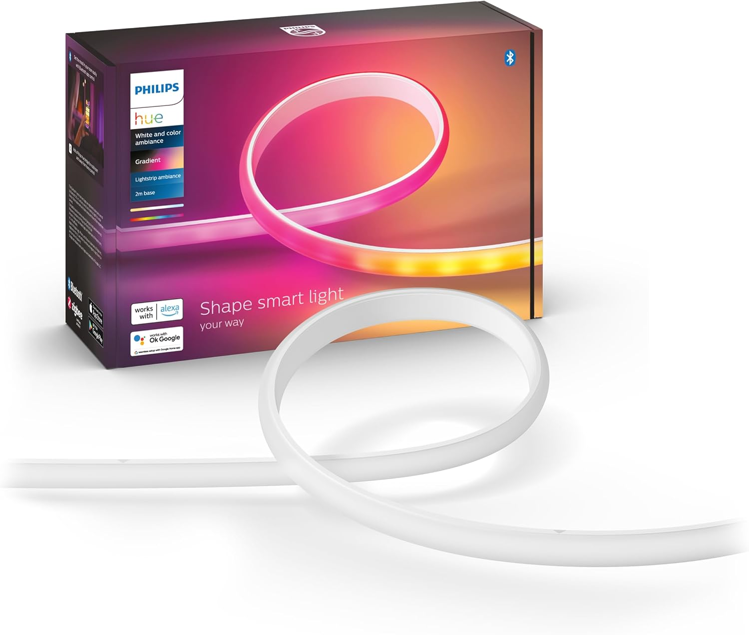 Philips Hue Gradient Ambiance Lightstrip Base Kit image number 1