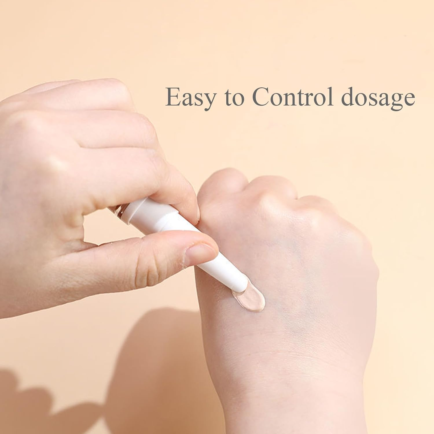 Qeuly 6 Pack Airless Pump Jars Travel Foundation Container, Travel Size Eye Cream Dispenser Empty Refillable Cosmetic Pump Bottles for Lotion Skincare Serum (5Ml+10Ml+15Ml) (SN-15105) - Sn5 image number 3