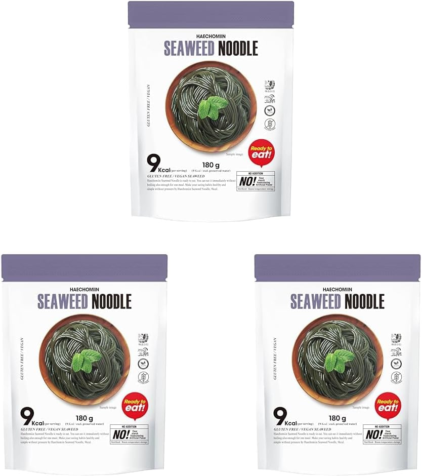 Haecheongjeong Seaweed Noodles 180 G image number 1