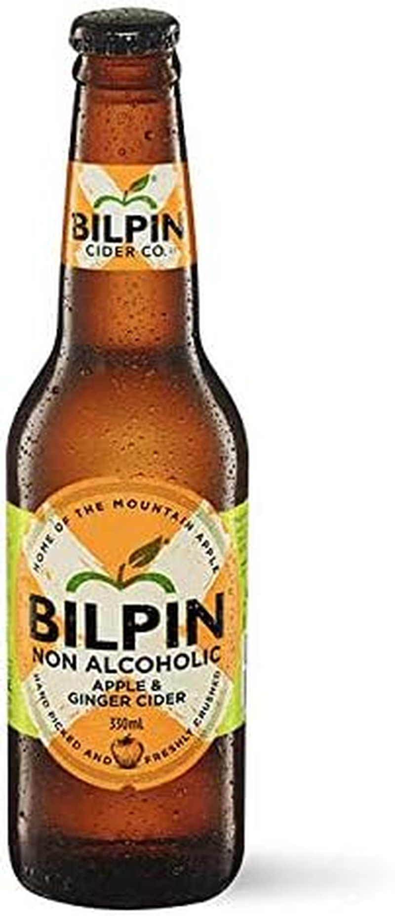 Bilpin Cider Co. Non Alcoholic Apple and Ginger Cider 330Ml
