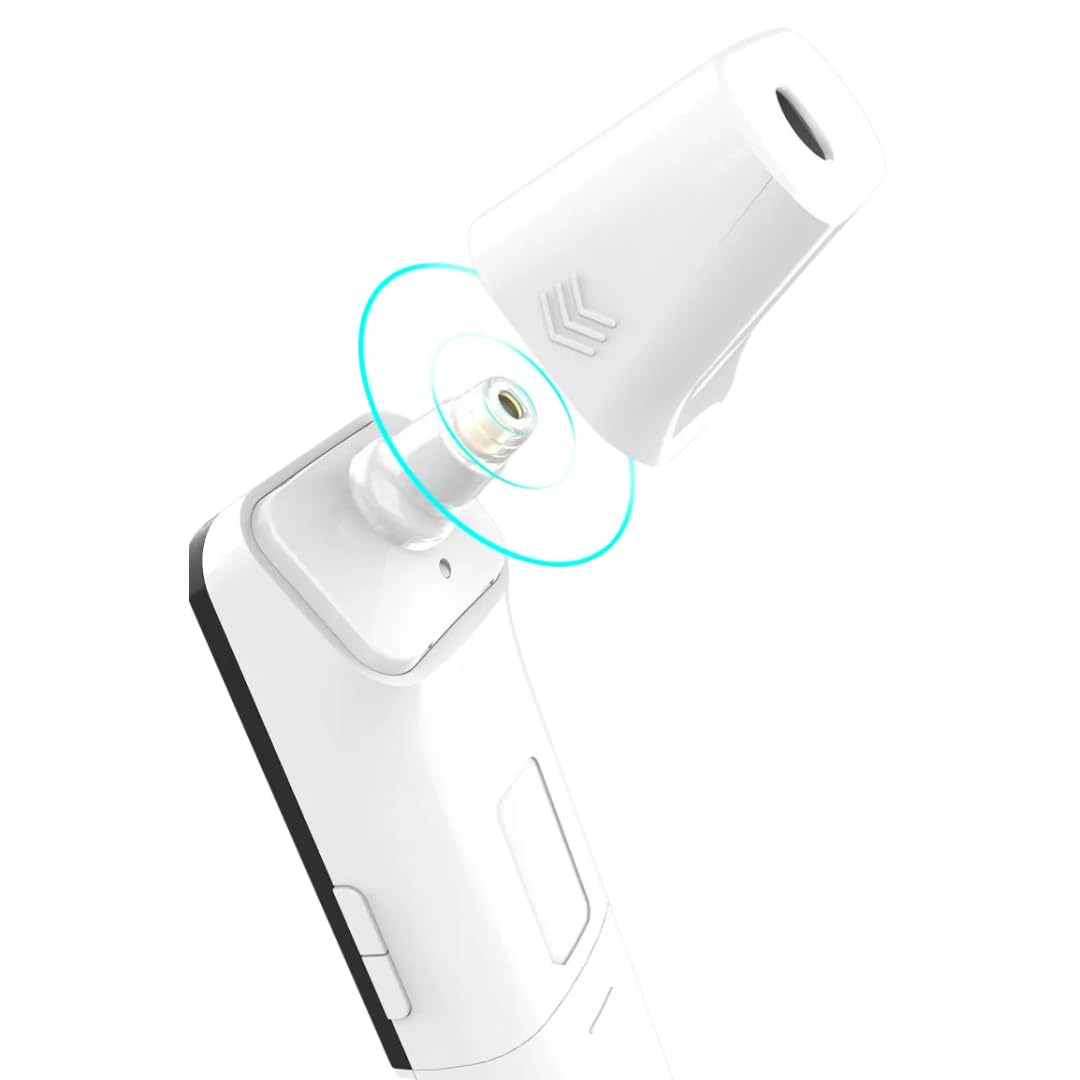 Alphamed 2-In-1 Infrared Thermometer &ndash; Forehead & Ear Thermometer for Adults & Children, Fast Non-Contact Reading, LED Display, 20 Memory Recall, &deg;C/&deg;F Switchable image number 3