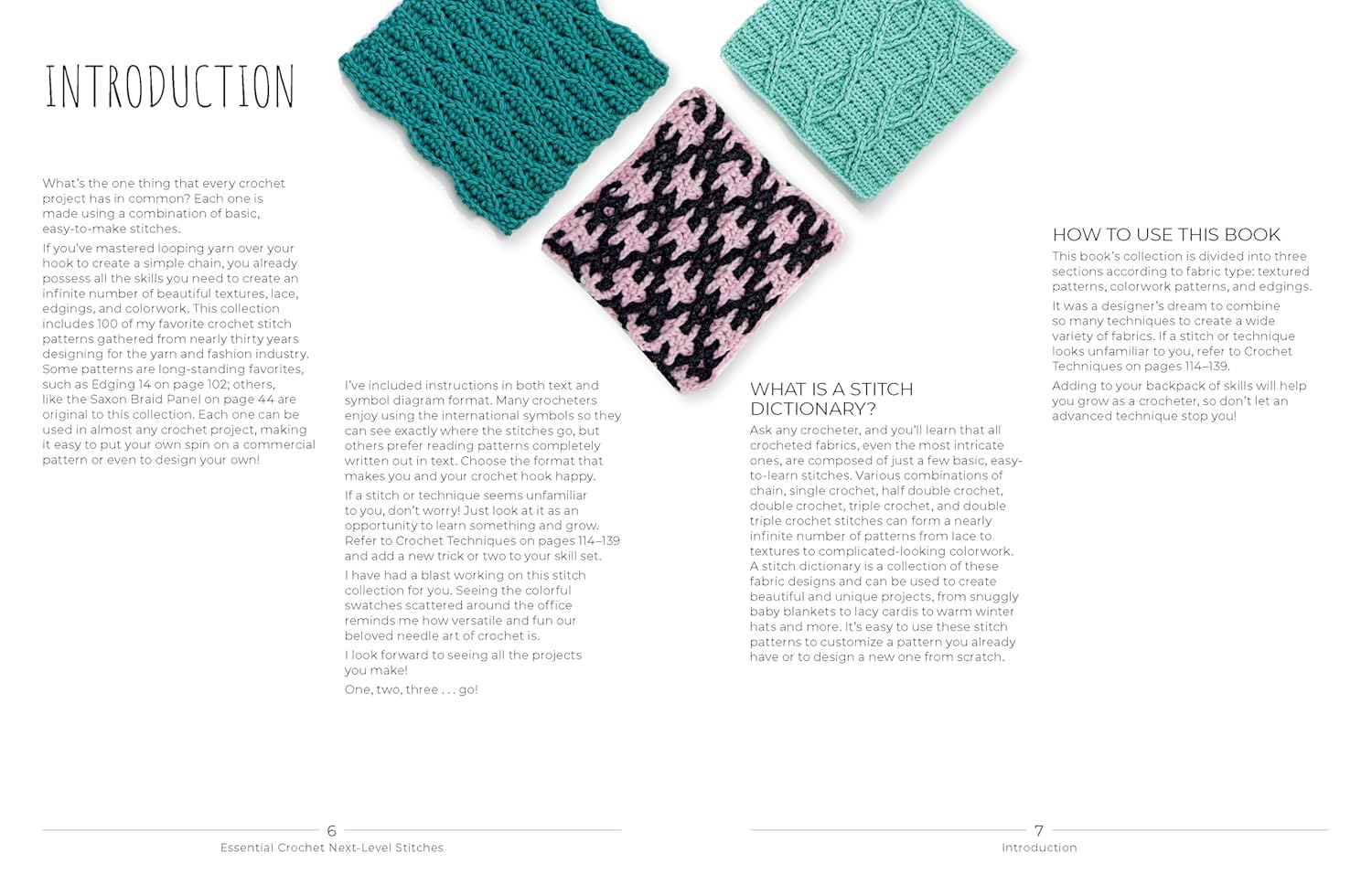 Essential Crochet Next-Level Stitches: Portable Stitch Companion: Textures, Colorwork, and Fancy Edgings: 2 image number 5