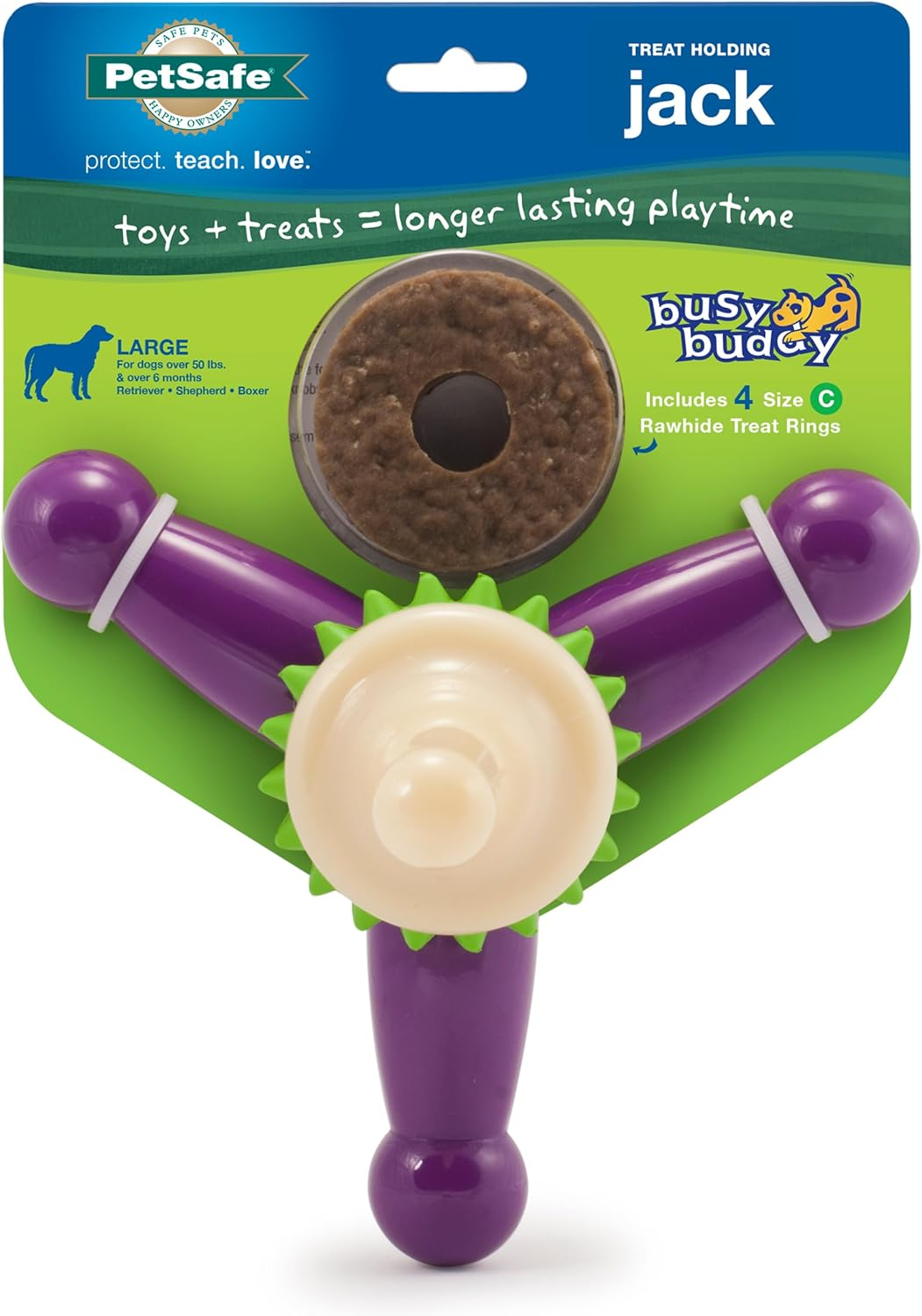 Petsafe Busy Buddy Jack Dog Toy image number 2