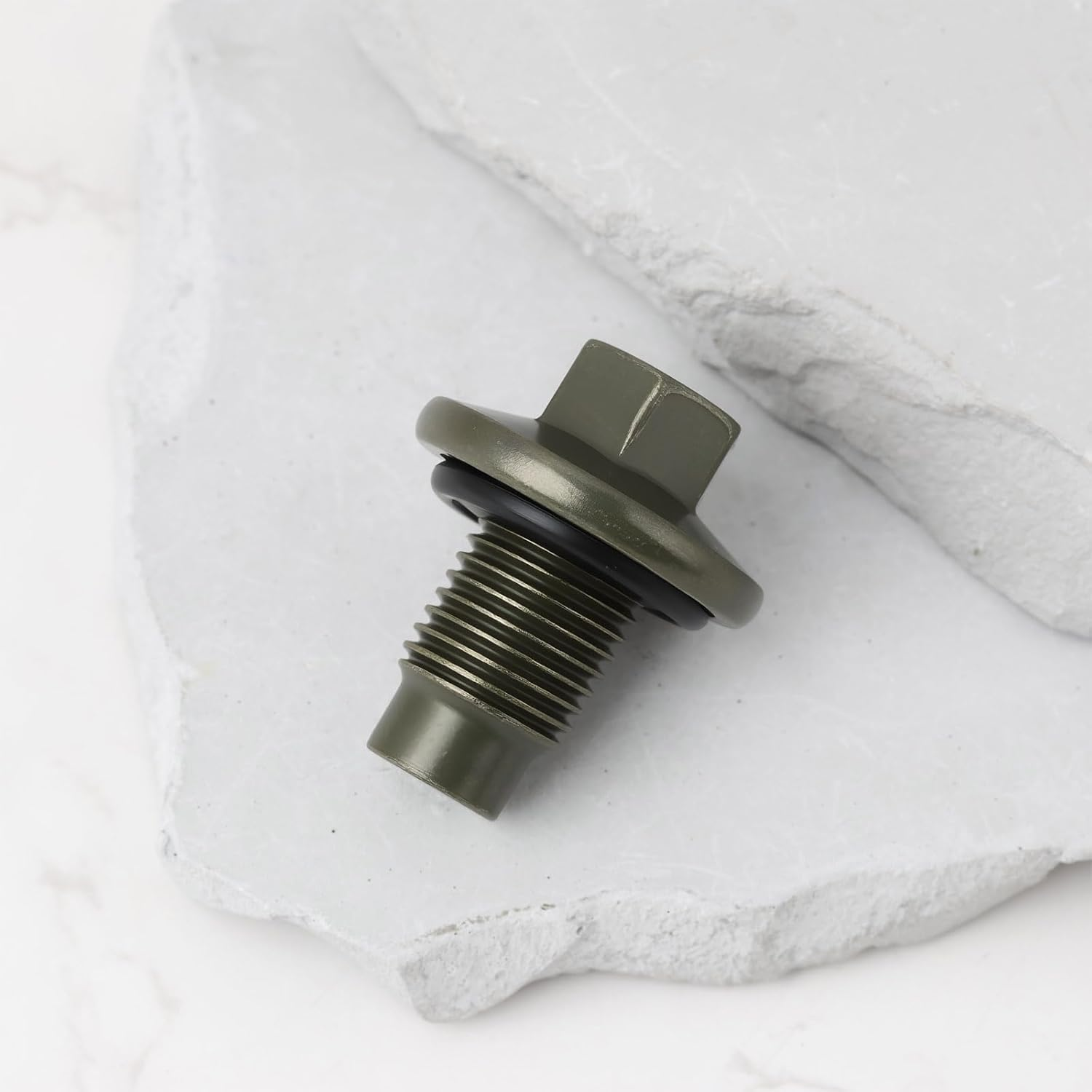 Ecsing Car Oil Sump Plug AJ88461 Compatible with Jaguar Compatible with Landrover XE XK XF 2.7 3.0L 5.0L image number 5