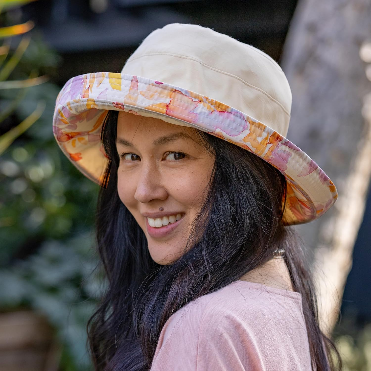 Sunday Afternoons Women'S Natural Blend Kettle Hat, Dusty Lilac/Pink Speckles image number 4