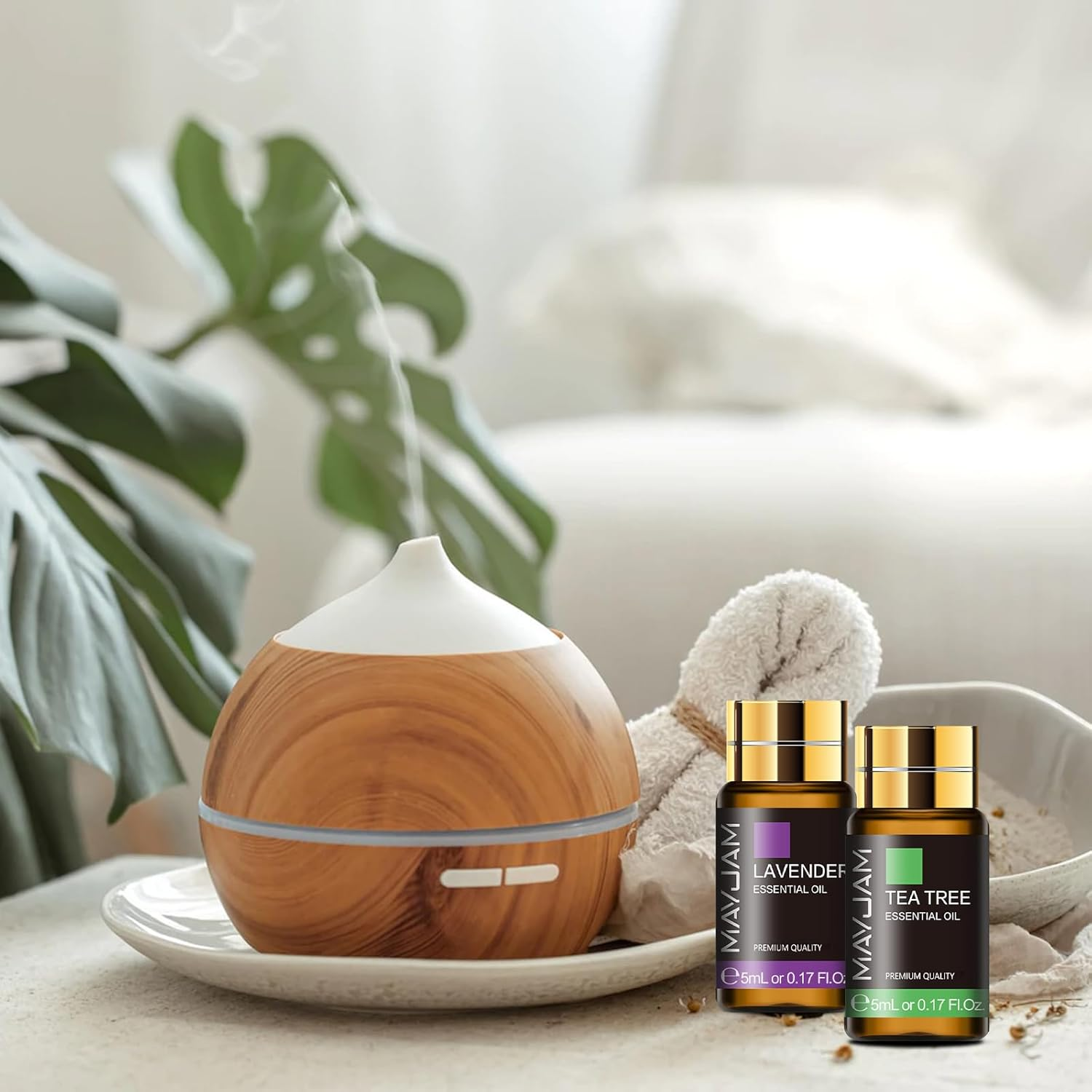 MAYJAM Top 20 Essential Oil Set, 20 Pack/5Ml Pure Essential Oils for Diffusers, Soap Candle Making, Beautifully Thoughtful Essential Oils Gift Set for Any Occasion image number 1