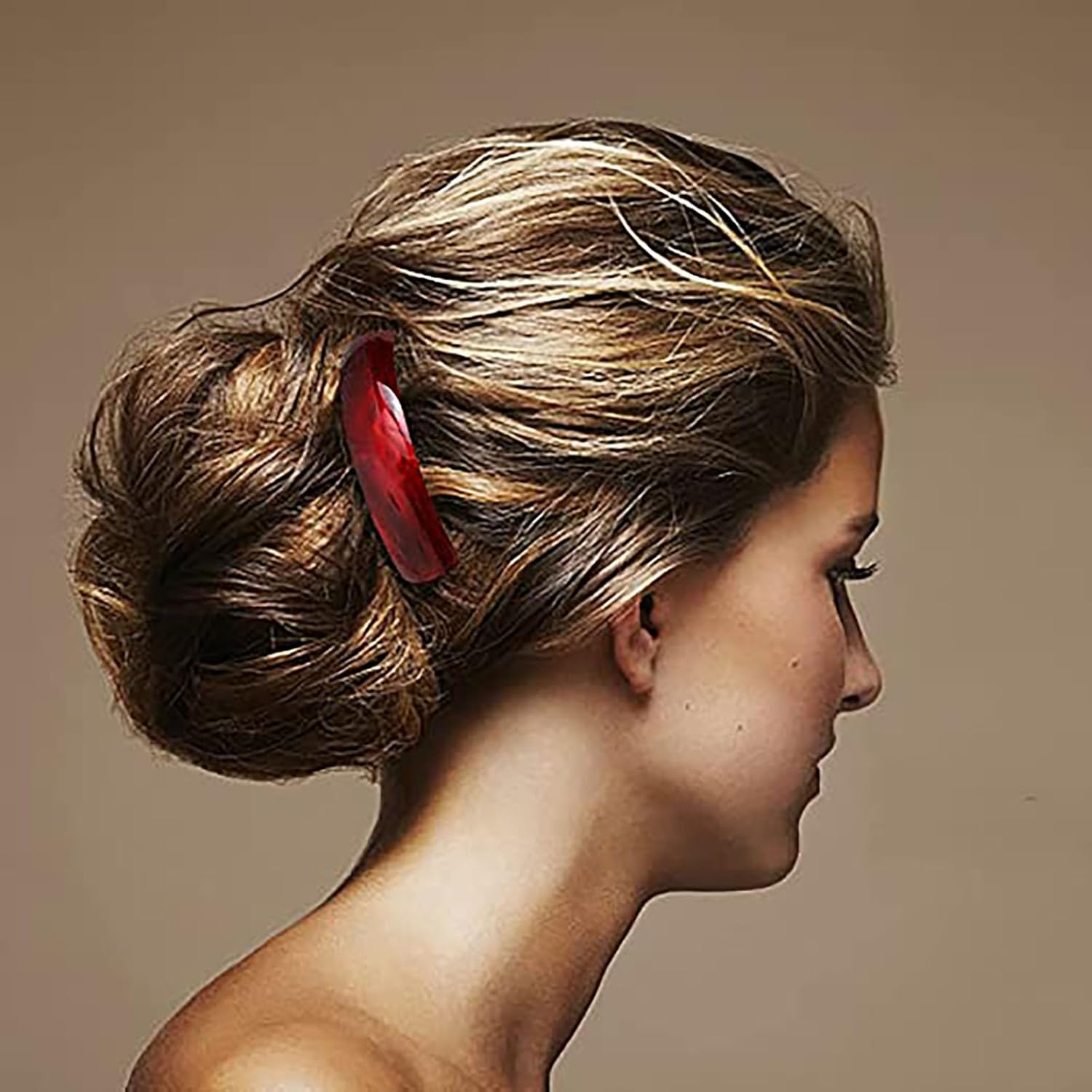 QYINXIU 6 Pieces Retro Acrylic Hair Clips, Hair Barrettes for Women, 6 Pieces Retro Large Hair Clips, Womens Hair Accessories, Hair Clasps, Small Hair Clips for Women image number 3