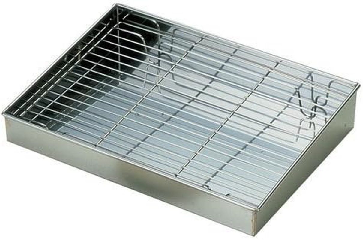 Endoshoji ATV05001 Commercial Square Top Stand, Large, Stainless Steel, Made in Japan image number 1