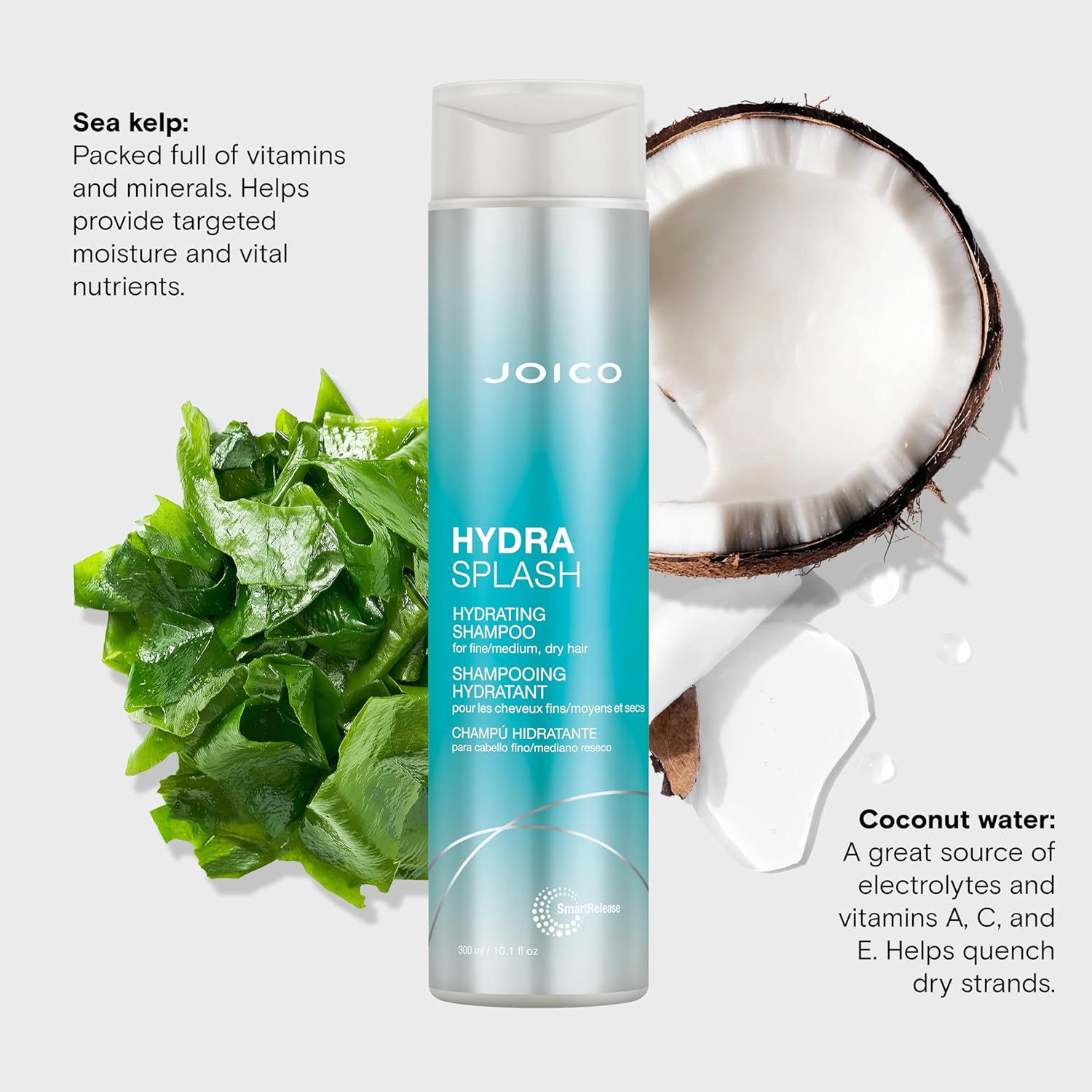 Joico Hydrasplash Hydrating Shampoo for Unisex Shampoo image number 4