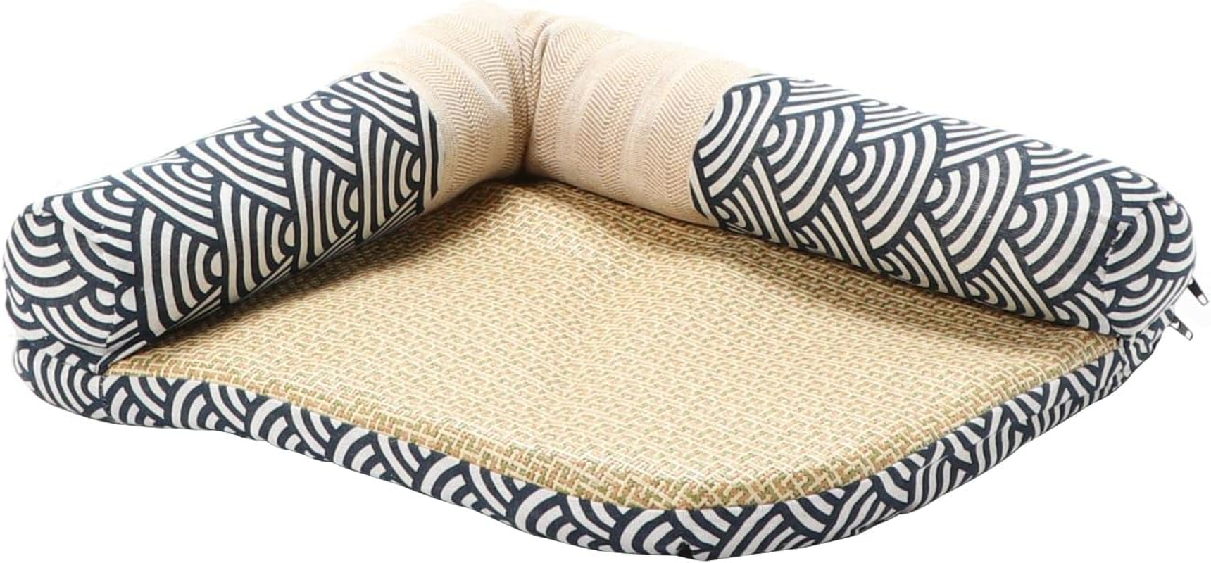 Aimoha Japanese Cooling Washable Pet Bed, Cats, Dogs, Cats, Dogs, S, Blue image number 2