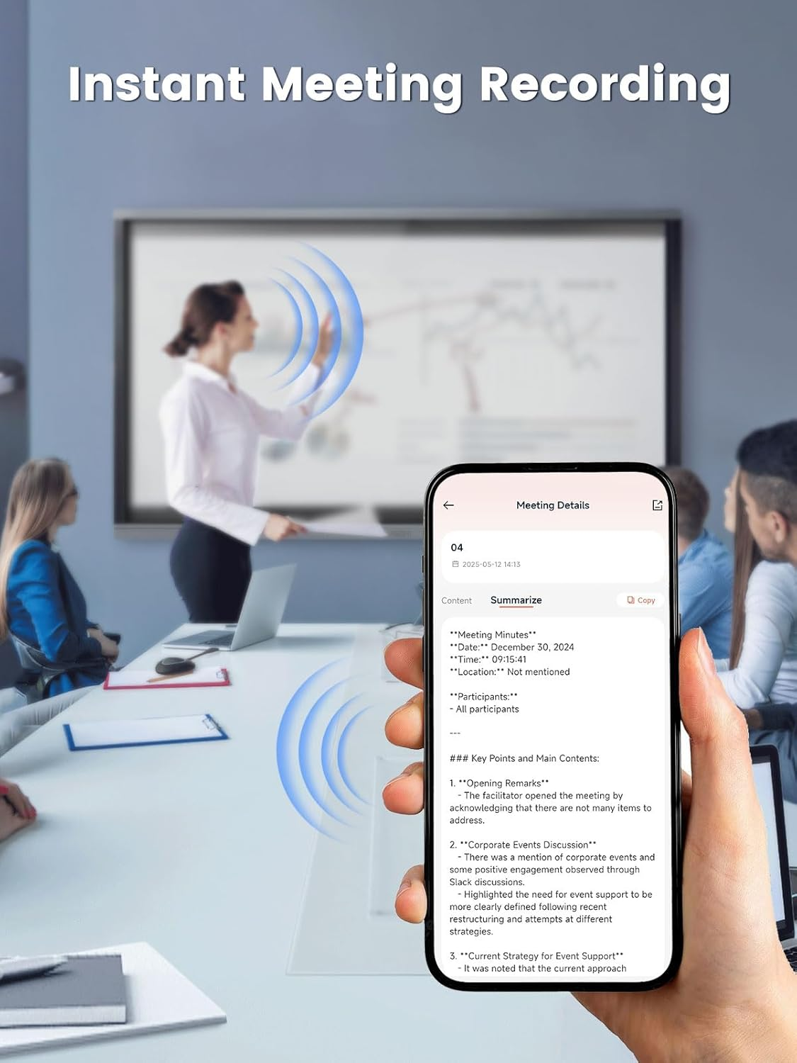 Ki Translator Headphones, Headphones Translator 149 Languages Real Time, Touchscreen Bluetooth Open Ear Headphones, Translation Headphones via Bluetooth 5.4, Real Time Translation Earbuds Supports image number 3