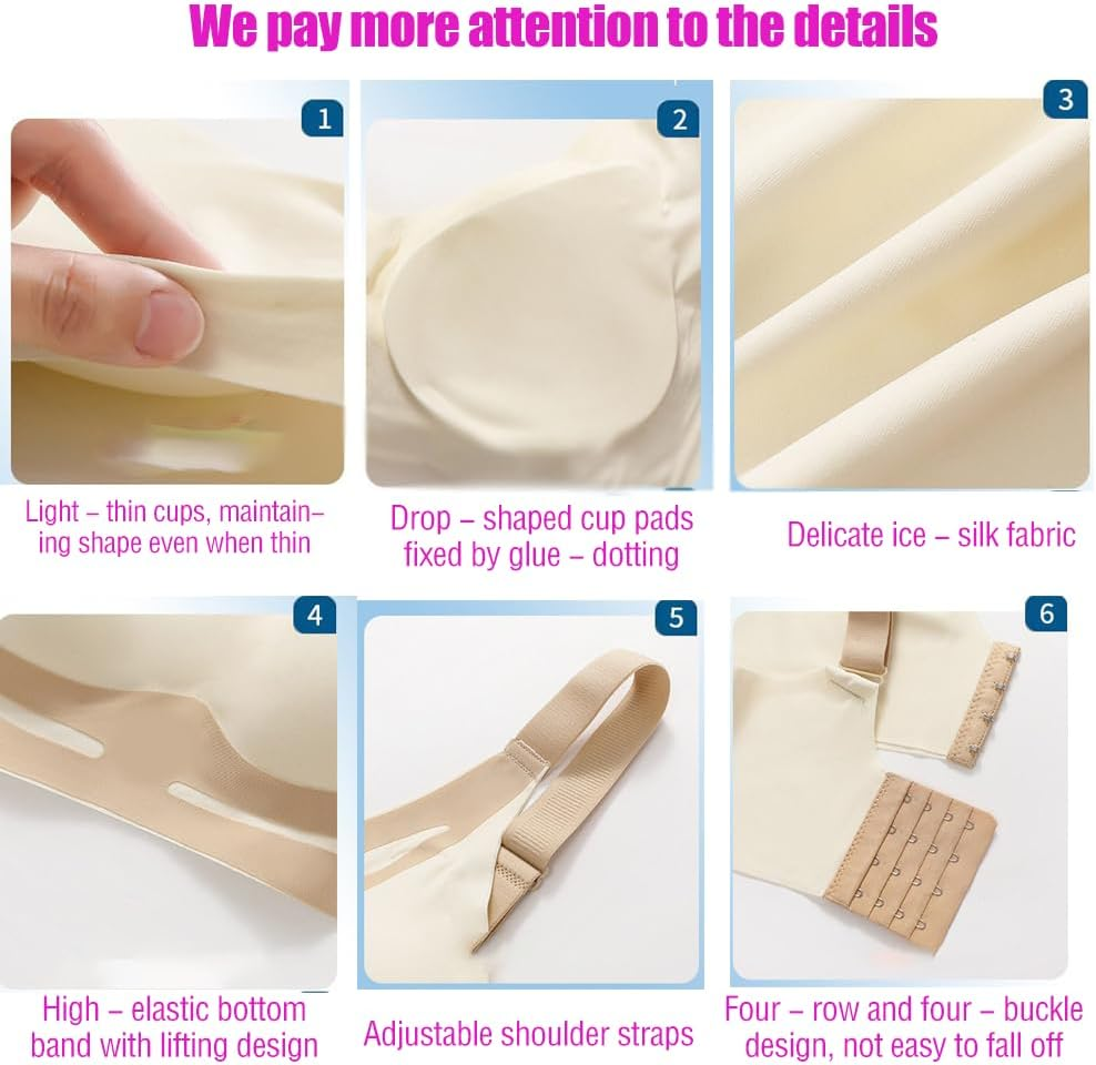 Powerful Push-Up Seamless Bra, Pushup Bra,Powerful Push up Seamless Bras for Women Bras for Women image number 2