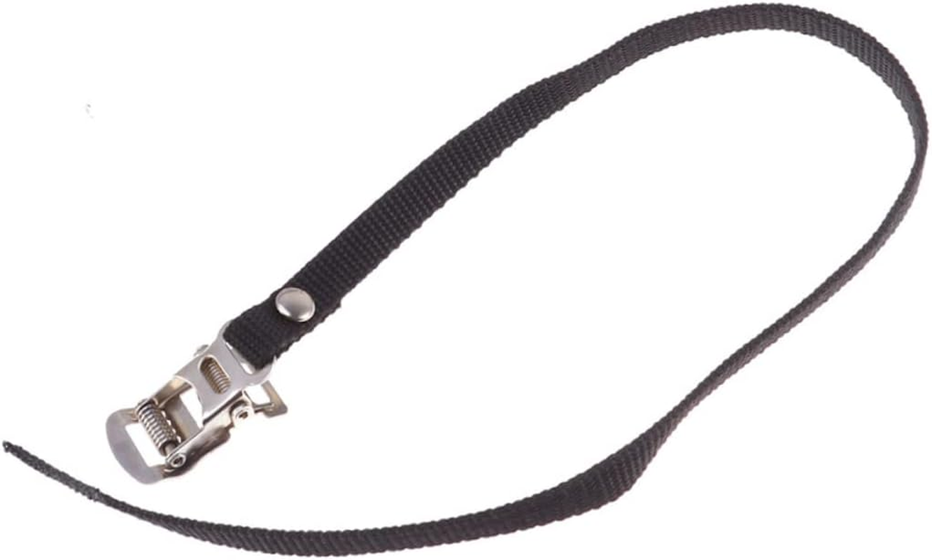 4 Pcs Bike Rack Support Strap Bike Pedal Straps Clips Replacement Rack S Exercise Mountain Toe Clips S Replacement Aluminum Alloy Support Belt