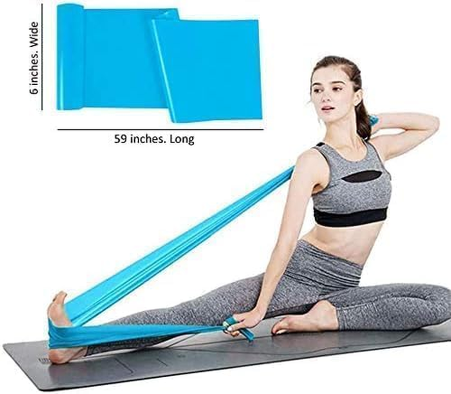 Liyquint Resistance Bands Set - Professional Natural Latex Elastic Bands for Strength Training, Yoga, Pilates, Home & Gym Workouts, Full Body Exercise