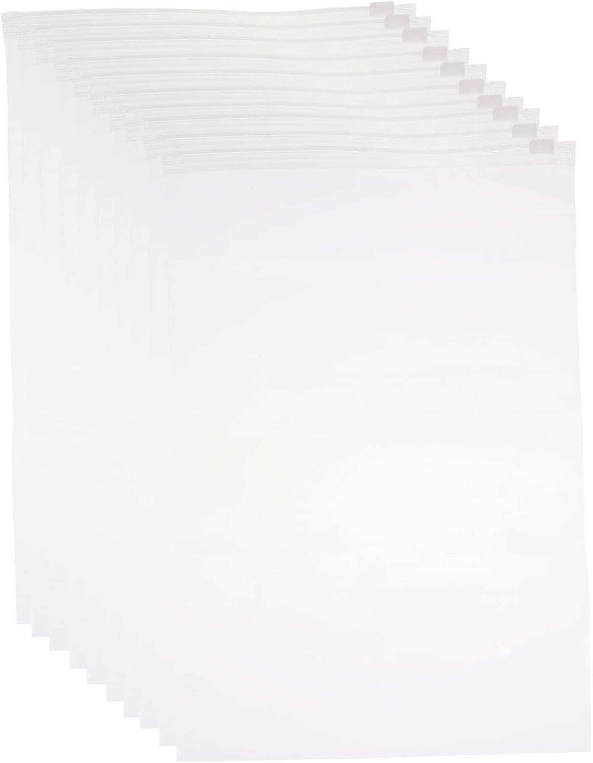 SHERCHPRY 100Pcs Clothes Pants Plastic Storage Bags Travel Storage Bags Packing Pouch for Travel Laundry Suitcase Clothing Organizer Seamless Sealed