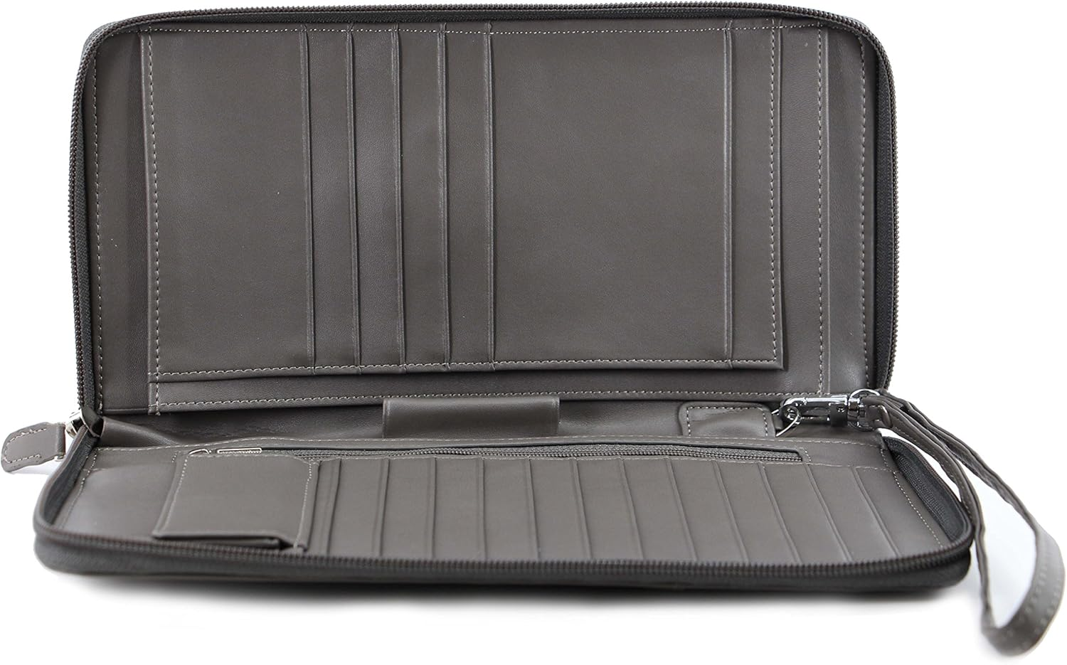 Mybitti Zip-Around Passport Wallet Executive Boarding Pass Holder