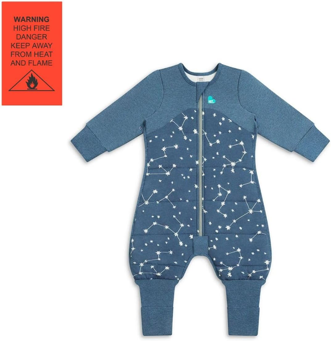 Love to Dream Sleep Suit Quilted Stretch Cotton, 2.5T Stage 3, Comfortable Baby Sleepwear