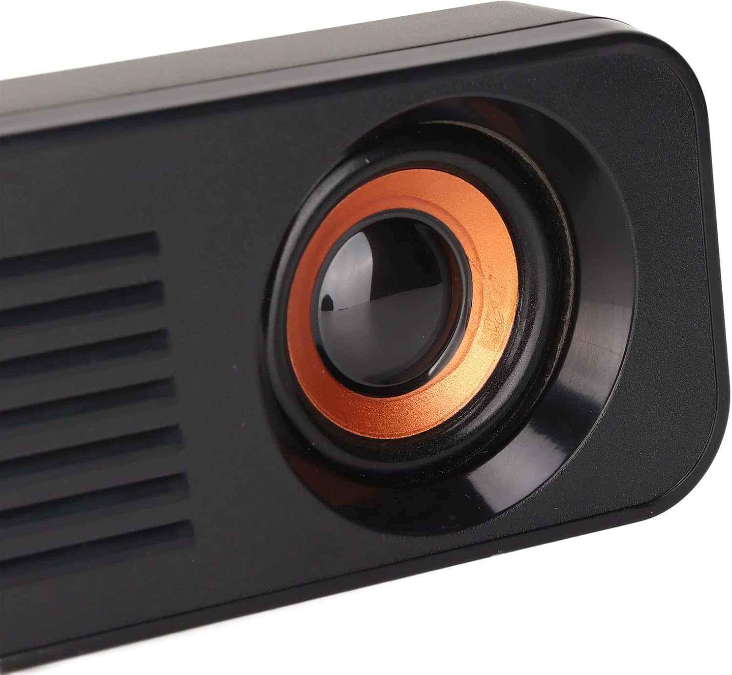 3.5Mm Computer Speakers for Desktop TV, USB Powered Compact Stereo Subwoofer, Wired Hifi Computer Sound Bar 360&deg; Surround Sound Long Speaker for Monitor, Laptop image number 3