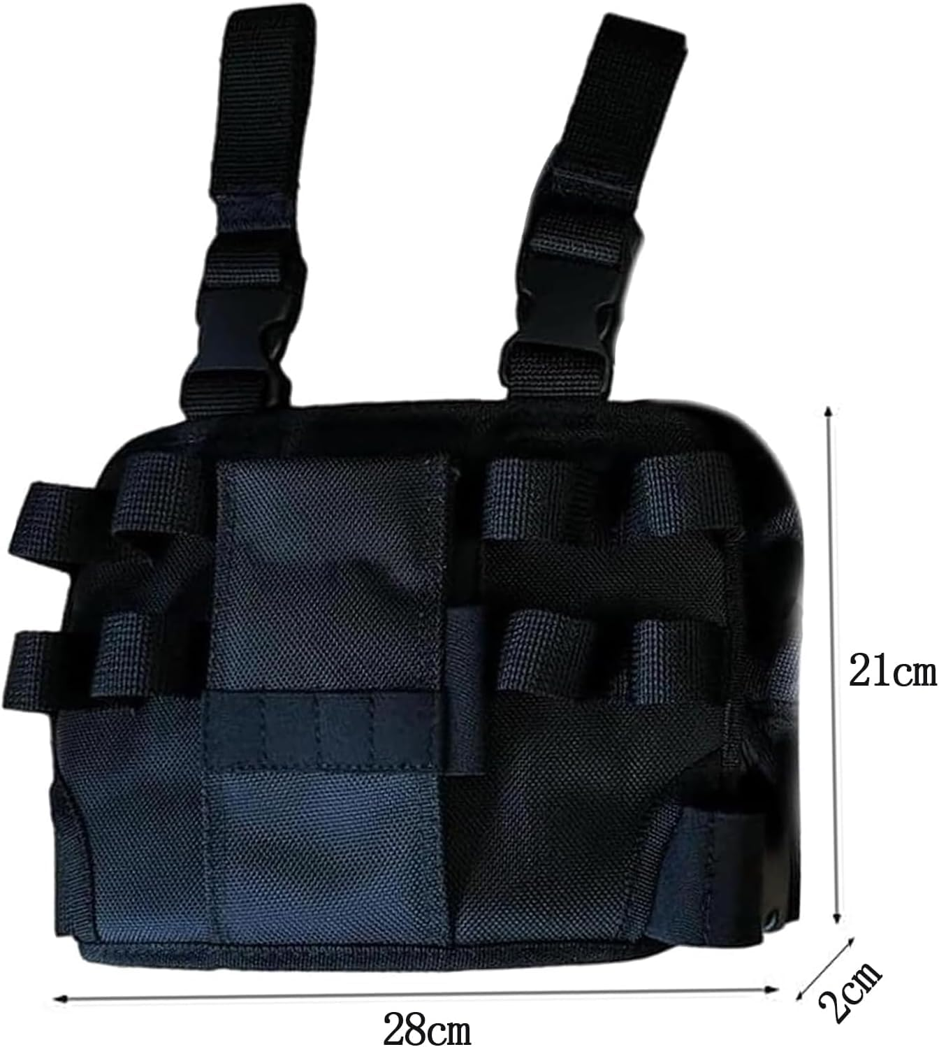 Liyquint 1Pcs Holster Z Tool Pouch,Electrician Tool Pouch,Repair Tool Bag around Your Leg,Repair Tool Bag Holster,Tool Pouch with Belt Clip for Carpenters, Electricians Diyers image number 6