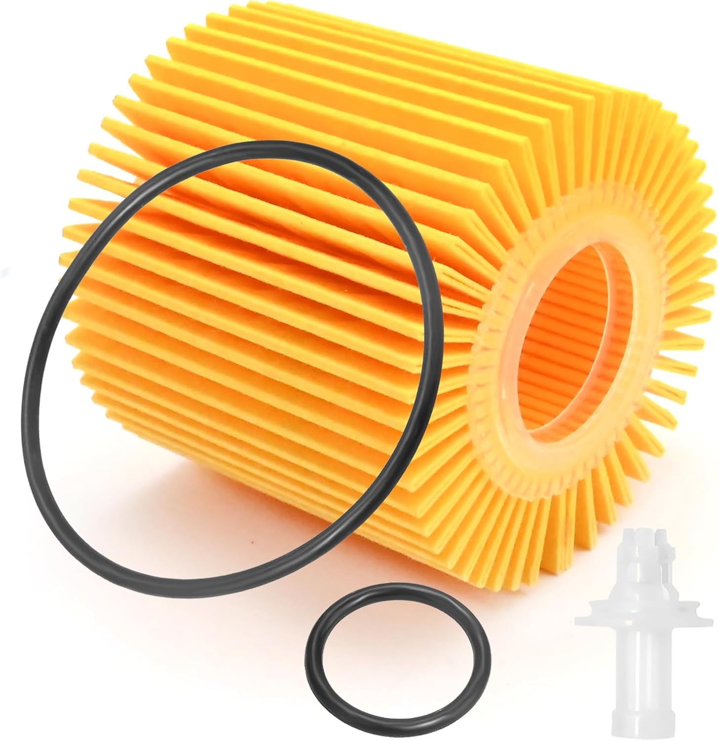 04152-31090 Oil Filter, Replacement for Lexus ES GS IS RC RX LC Replacement for Toyota Alphard Aurion Camry Highlander Venza Yaris, Replace A132E6399S image number 1