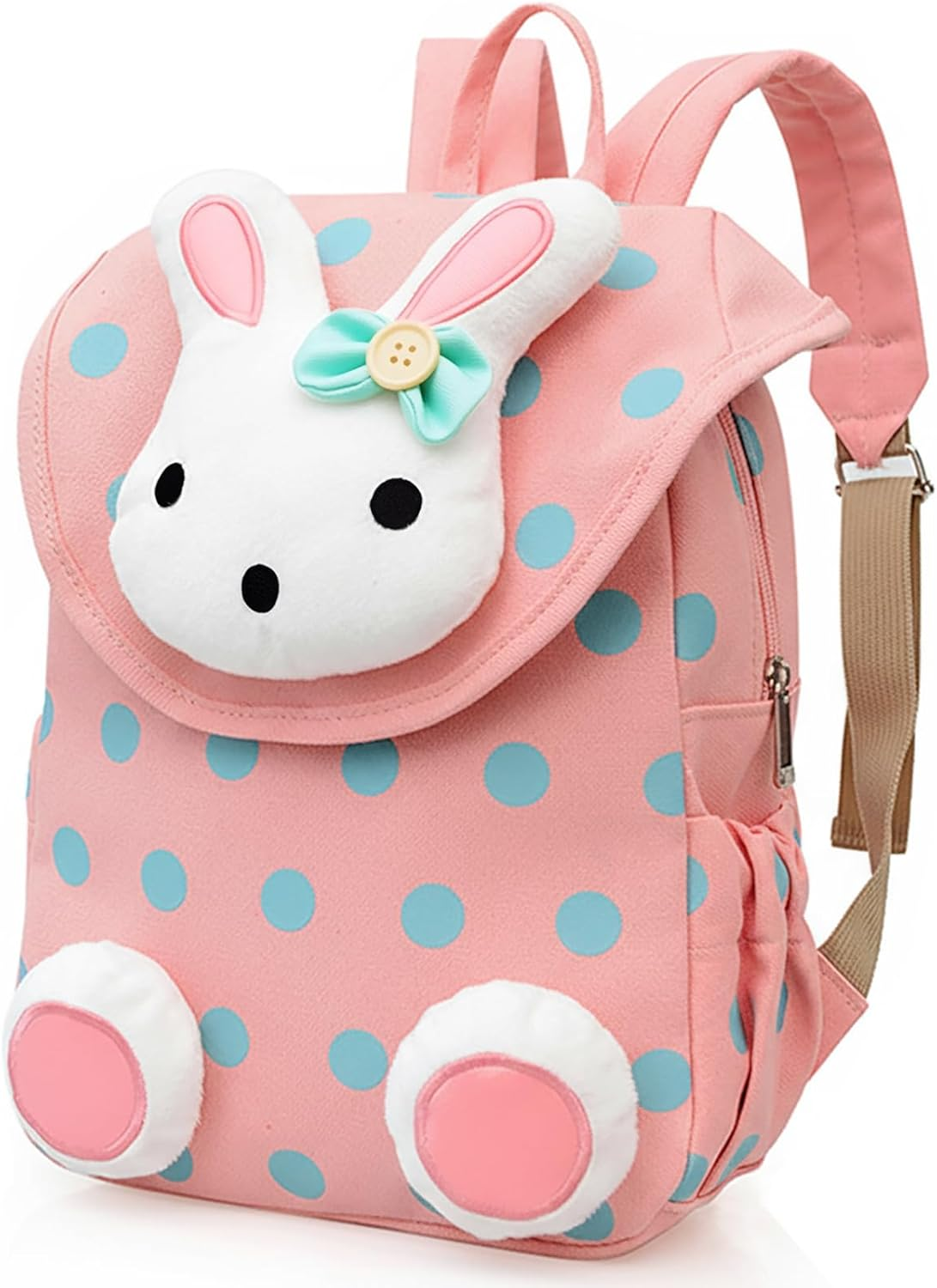 Xinyanmy S&uuml;&szlig;e Kaninchen Babyrucksack Kinderrucksack F&uuml;r Baby M&auml;dchen Kleinkinder 1-3 Jahre Im Kindergarten image number 2