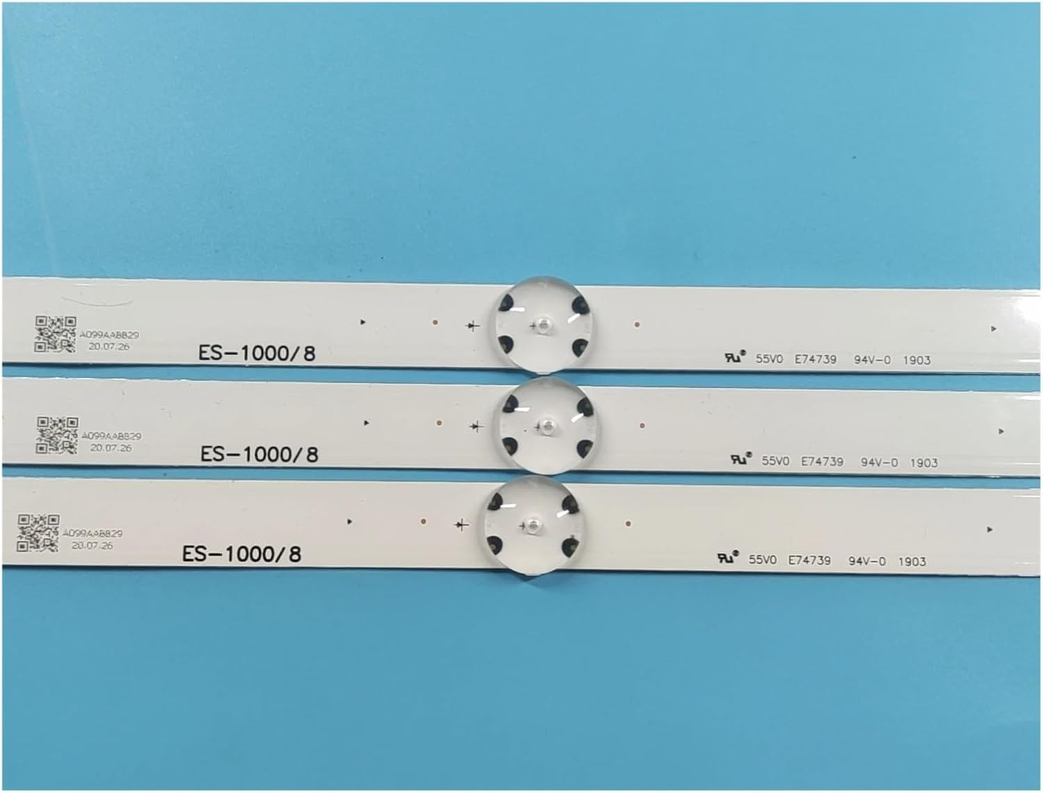 LED Backlight Strip for 43UH610V 43UH619V 43UH603V 43UF6407 43UF671V 43UF6400 43UH610A 43UH6030 43LH60_FHD_A Type UF64_UHD_A (Color : 5 Set) - 1 Set image number 3