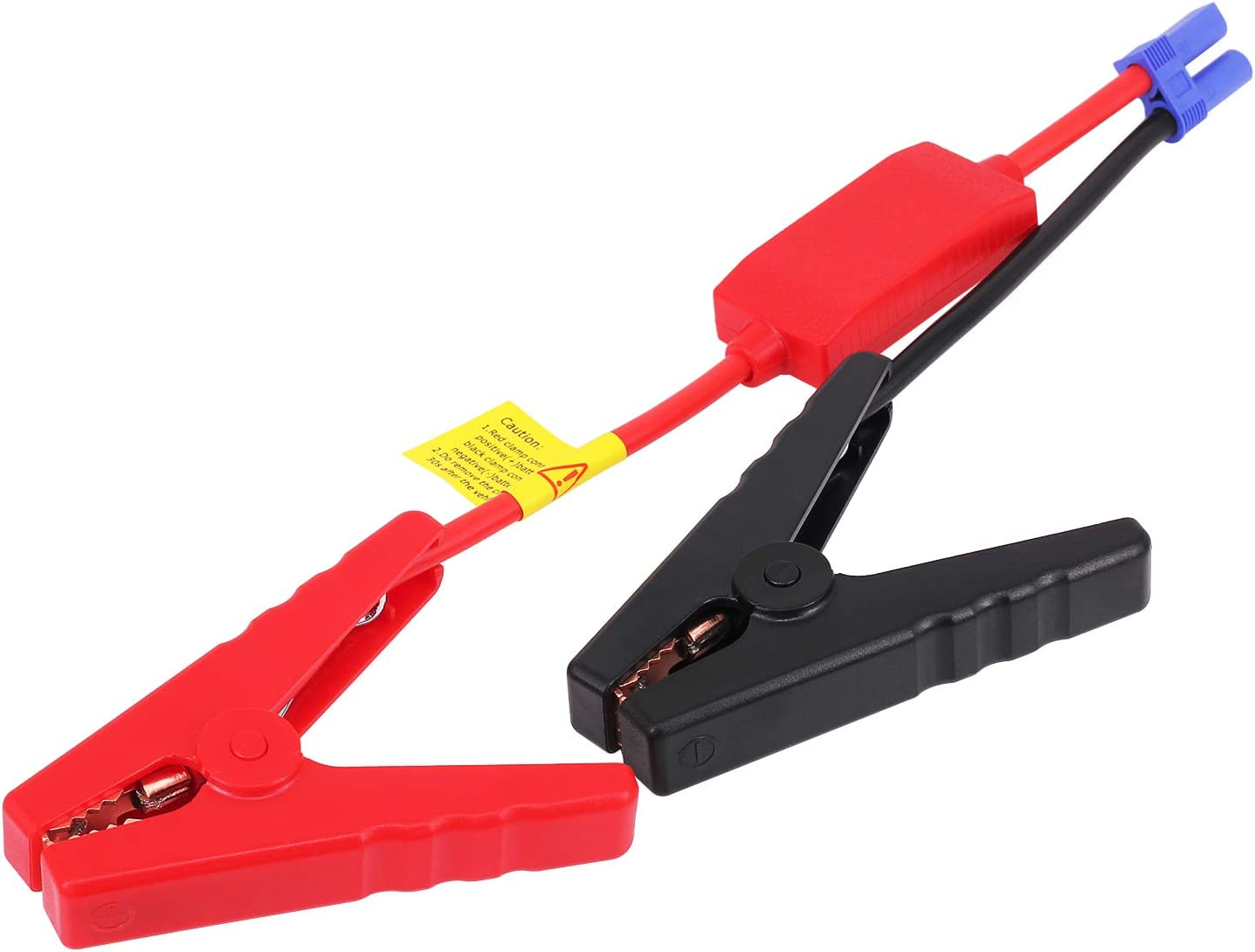 Yeworth EC5 Jumper Cable, Automotive Replacement Car Jumper Cable Alligator Clip Clamp to EC5 Connector for 12V Portable Emergency Car Jump Starter Booster image number 2