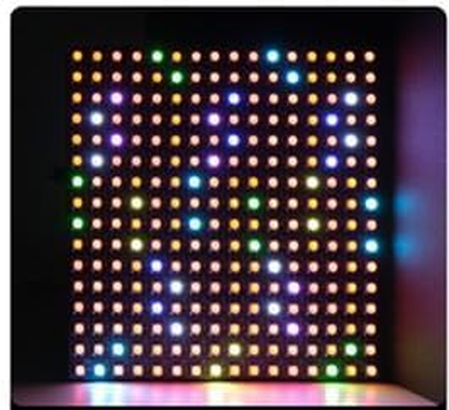 WS2812B LED Matrix Panel, 8X8 Digital RGB Pixels, Pre-Wired Connectors, Black PCB (&lrm;8X8 64 Pixels) image number 2