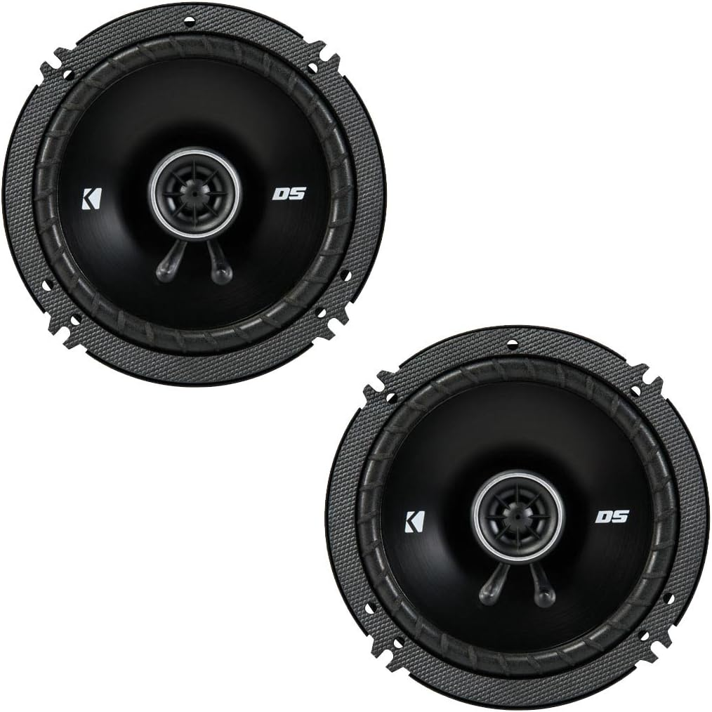 Kicker DSC650 DS Series 6.5" 4-Ohm Coaxial Speakers - Pair image number 4