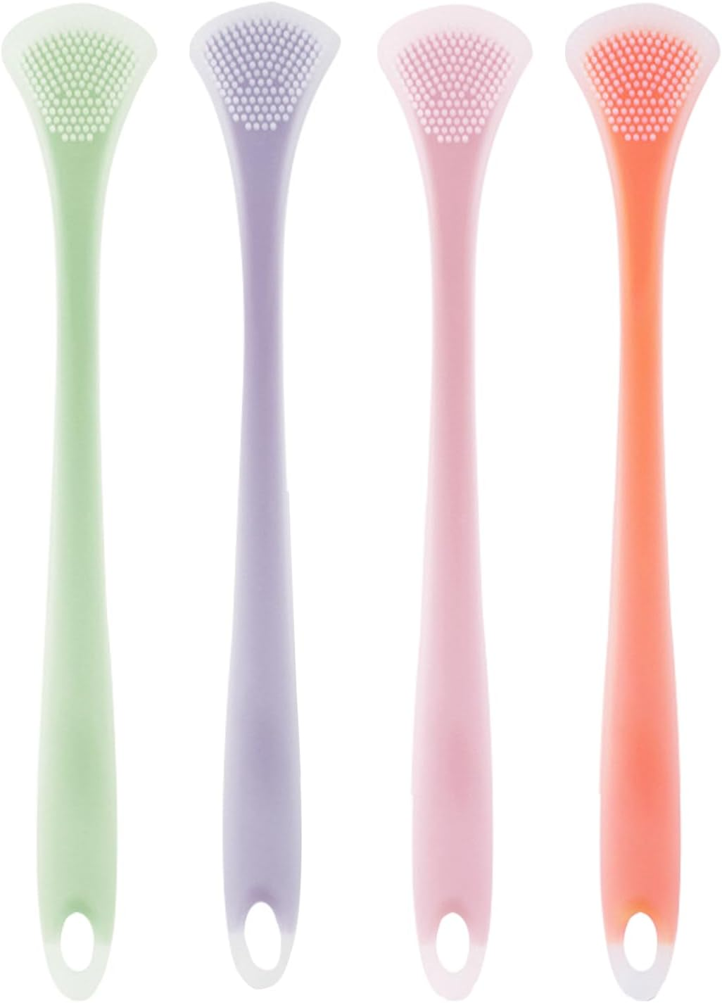 Tongue Scraper Cleaner - Fresher Tongue Tools Healthy Oral Hygiene Brushes | Healthy Oral Hygiene Brushes Silicone Dentals Tongue Scraper for Fresher Breath Buniq image number 2