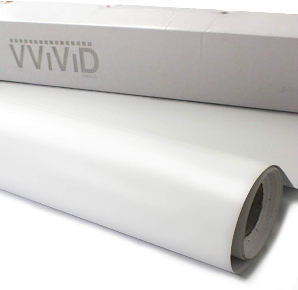 Vvivid Clear Lamination Vinyl Roll for Die-Cutter and Vinyl Plotter 17.9" X 54" 2-Roll Pack Gloss Finish