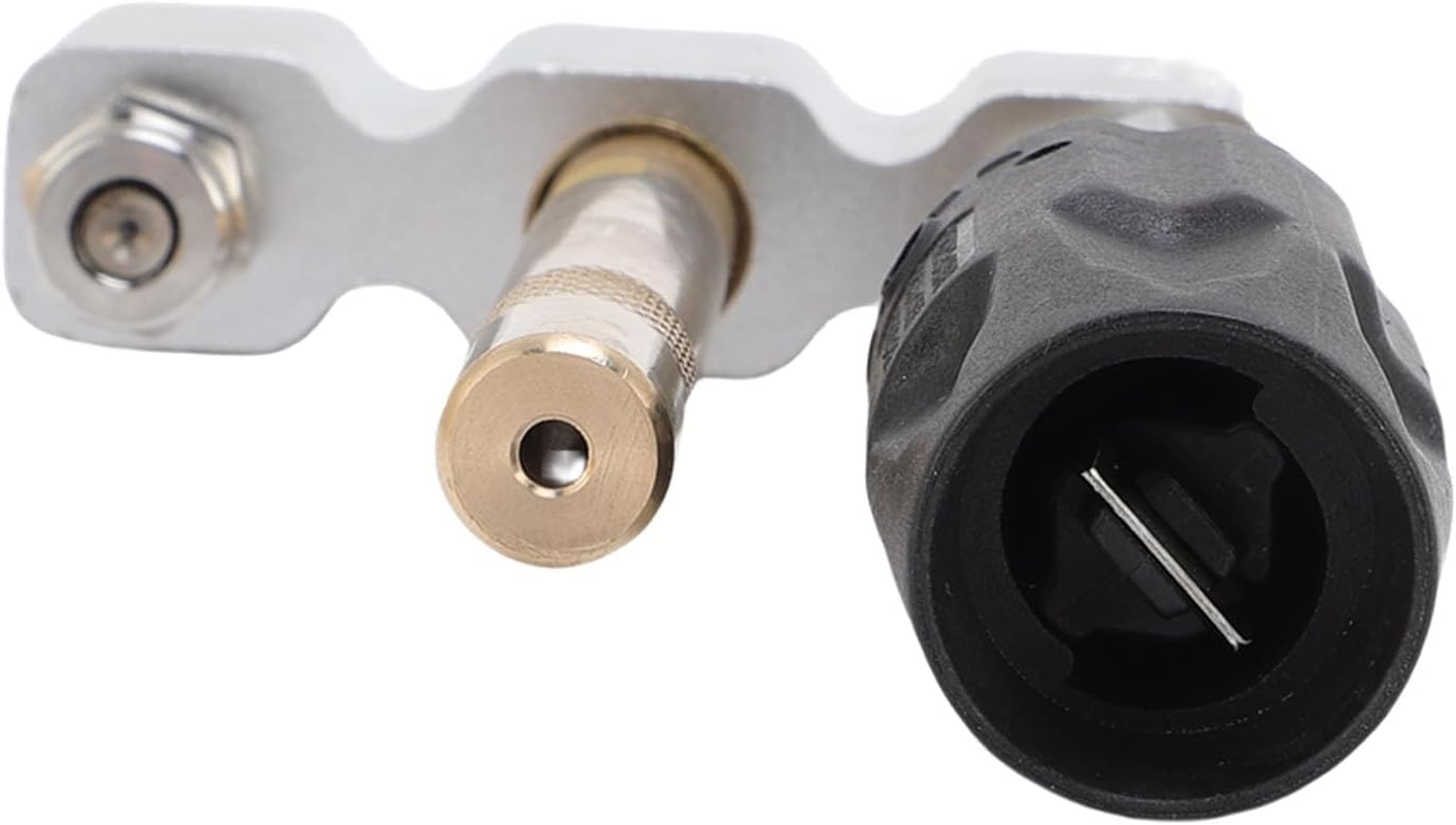 Hyuduo Pressure Washer Nozzle M5 Twist-Away Nozzle Long Reach Tip for Ladder Saver Pressure Washer Long Reach Cleans High Walls 1/4" Quick Connect 3-7 GPM image number 2