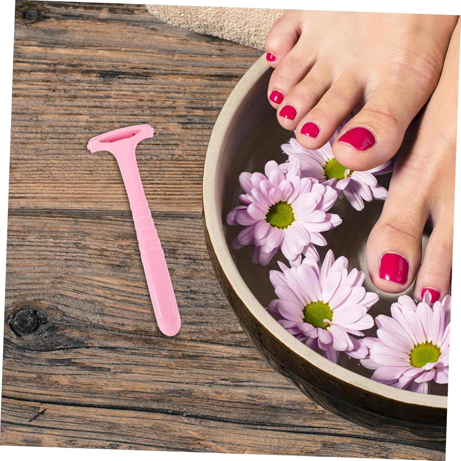 HAPINARY 10Pcs Professional Pedicure Foot File Heel Scraper Callus Remover Tool Foot Skin Remover for Home Salon Use image number 4