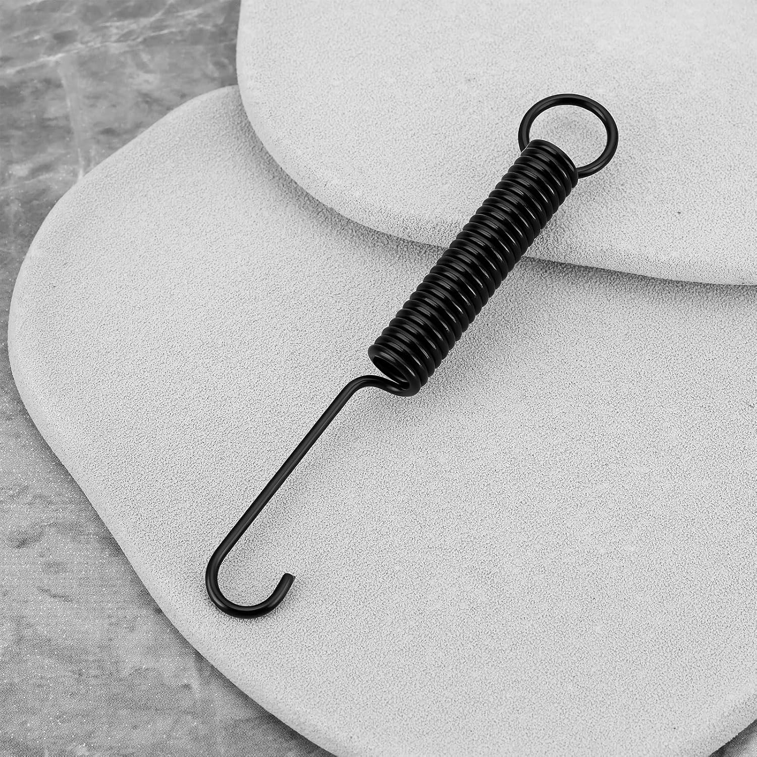 LT Easiyl 2Pcs Motorcycle Side Stand Springs 50542-MB0-611 Compatible with Honda CBF125M CBR250R Black - Black image number 6