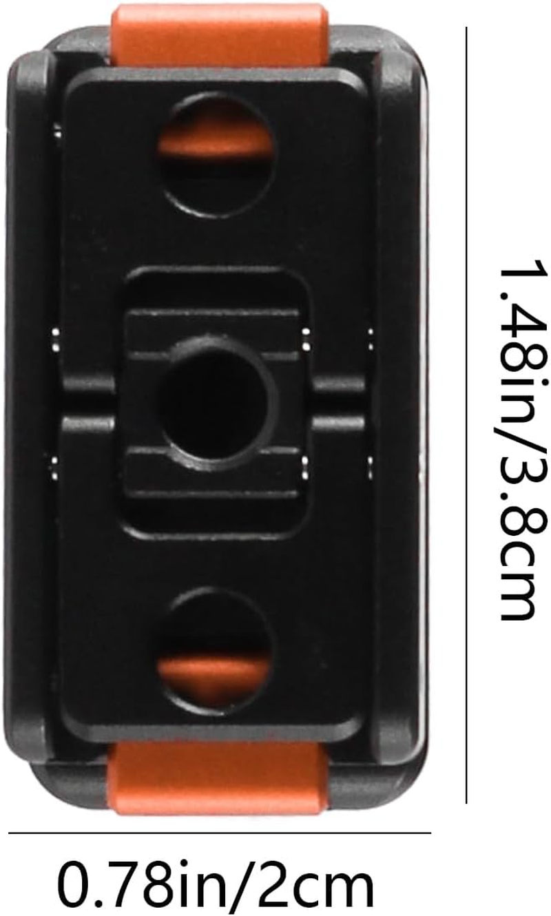 VOANZO Magnetic Quick Release Mount Adapter Base for Ace/Pro Action Camera Tripod Adapter Mount Camera Quick Release Plate with 1/4 Inch Screw Connection image number 1