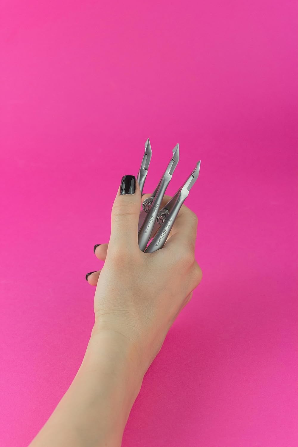 STALEKS PRO for Natury Nails Professional Cuticle Nippers Stainless Steel (Smart 30-3 Mm) image number 2