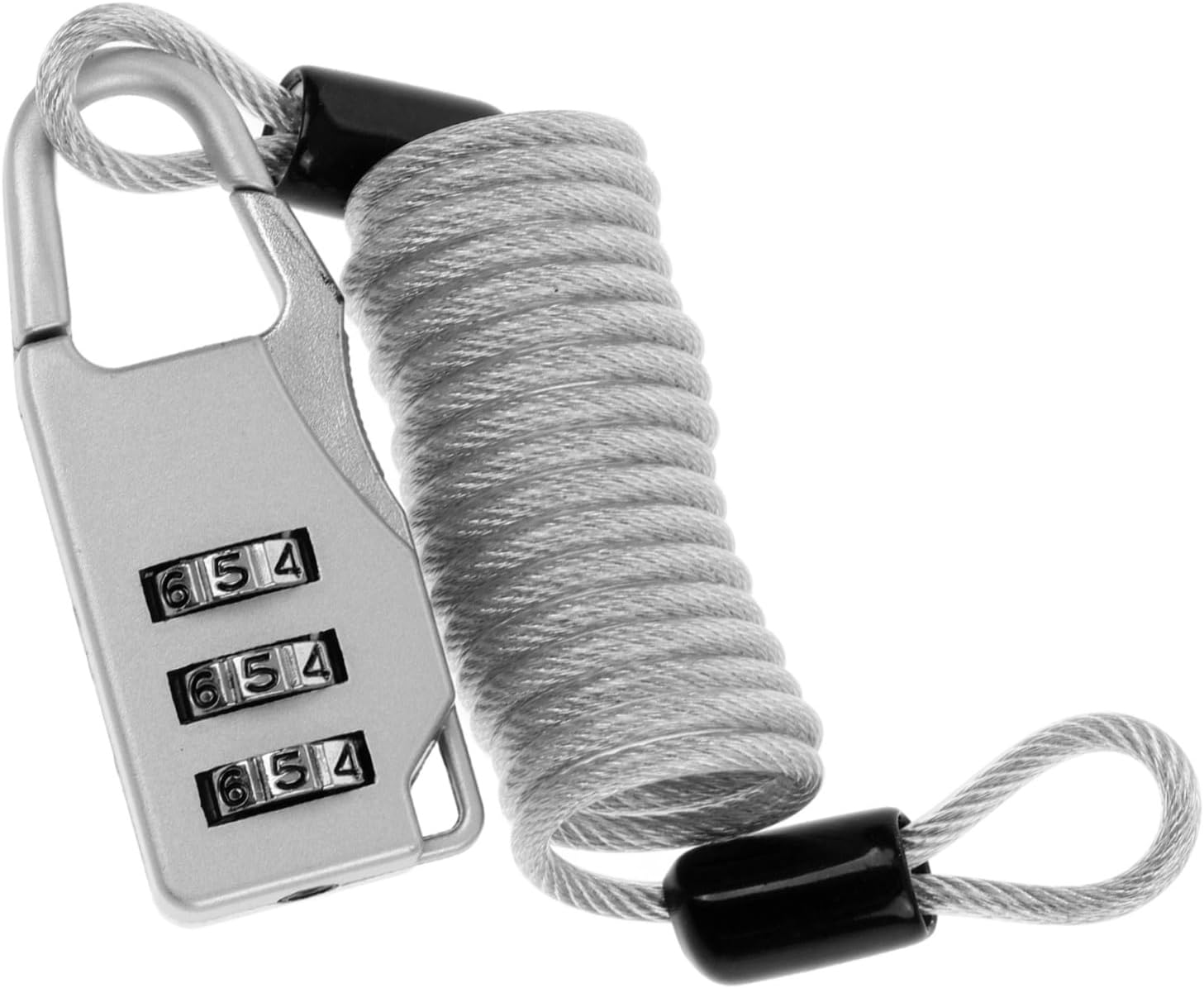 Gatuida Theft Wire Rope Lock Cable Locks for Ski Snowboard Kayak Travel Portable image number 6