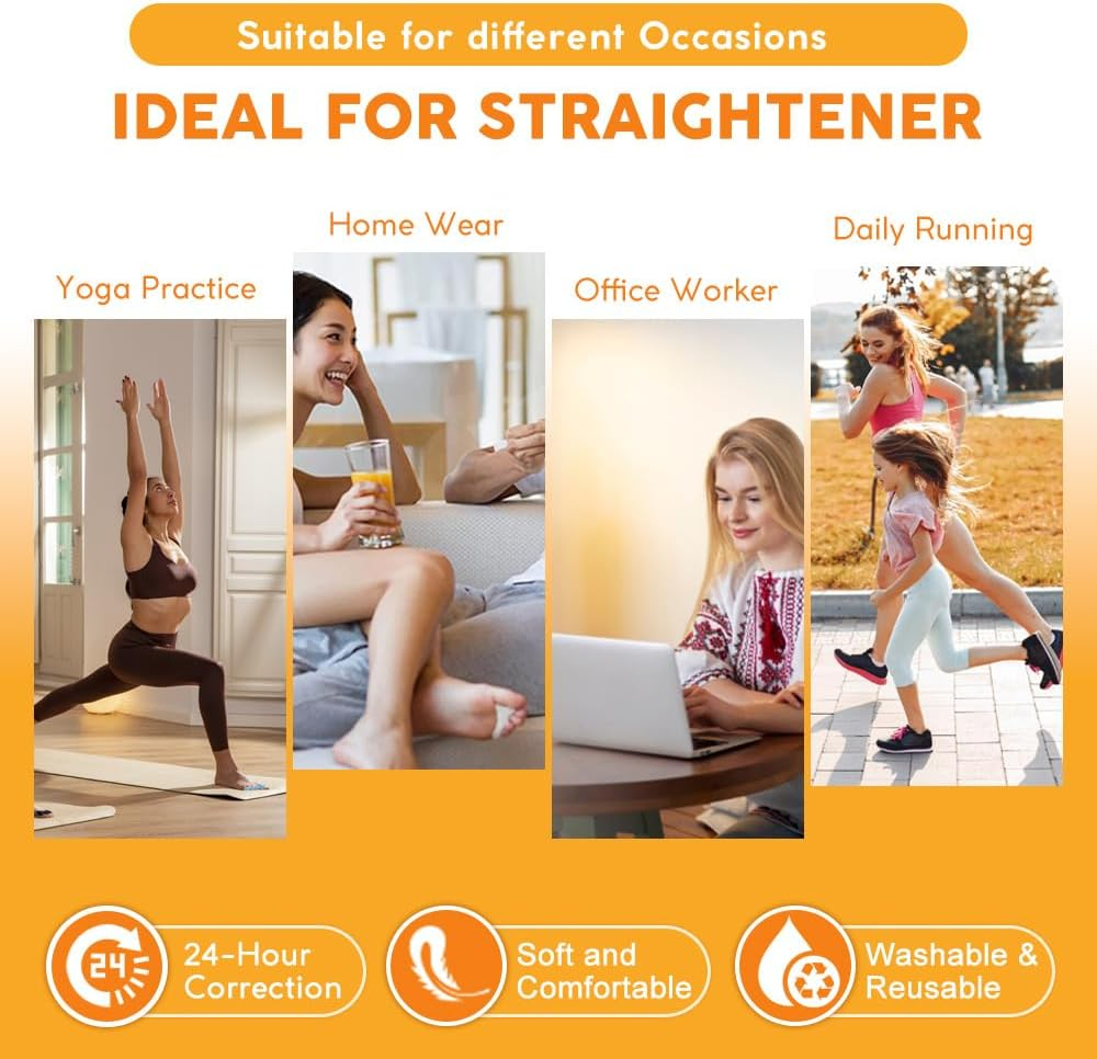 Toe Separator -Silicone Big Toe Corrector - Relieves Foot Pain, Hammer Toe, Bunions, and Curled Toe -1 Pair of Blue Adjustable Toe Separator for Both Men and Women (Blue 2PCS) image number 1