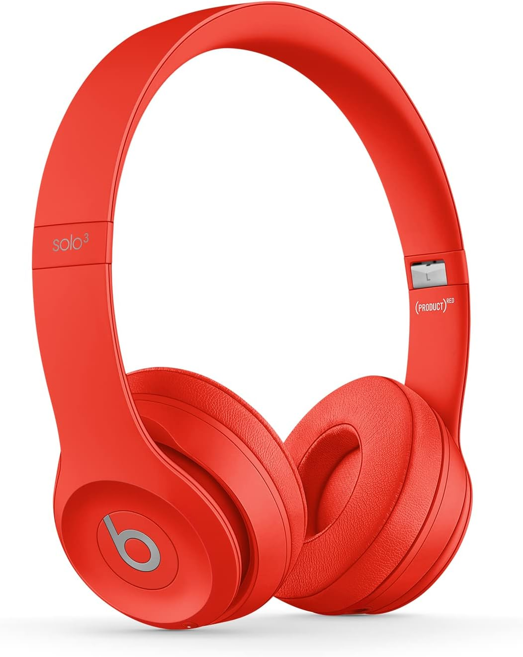 Beats Solo3 Wireless On-Ear Headphones - Apple W1 Headphone Chip, Class 1 Bluetooth, 40 Hours of Listening Time - Red (Latest Model)