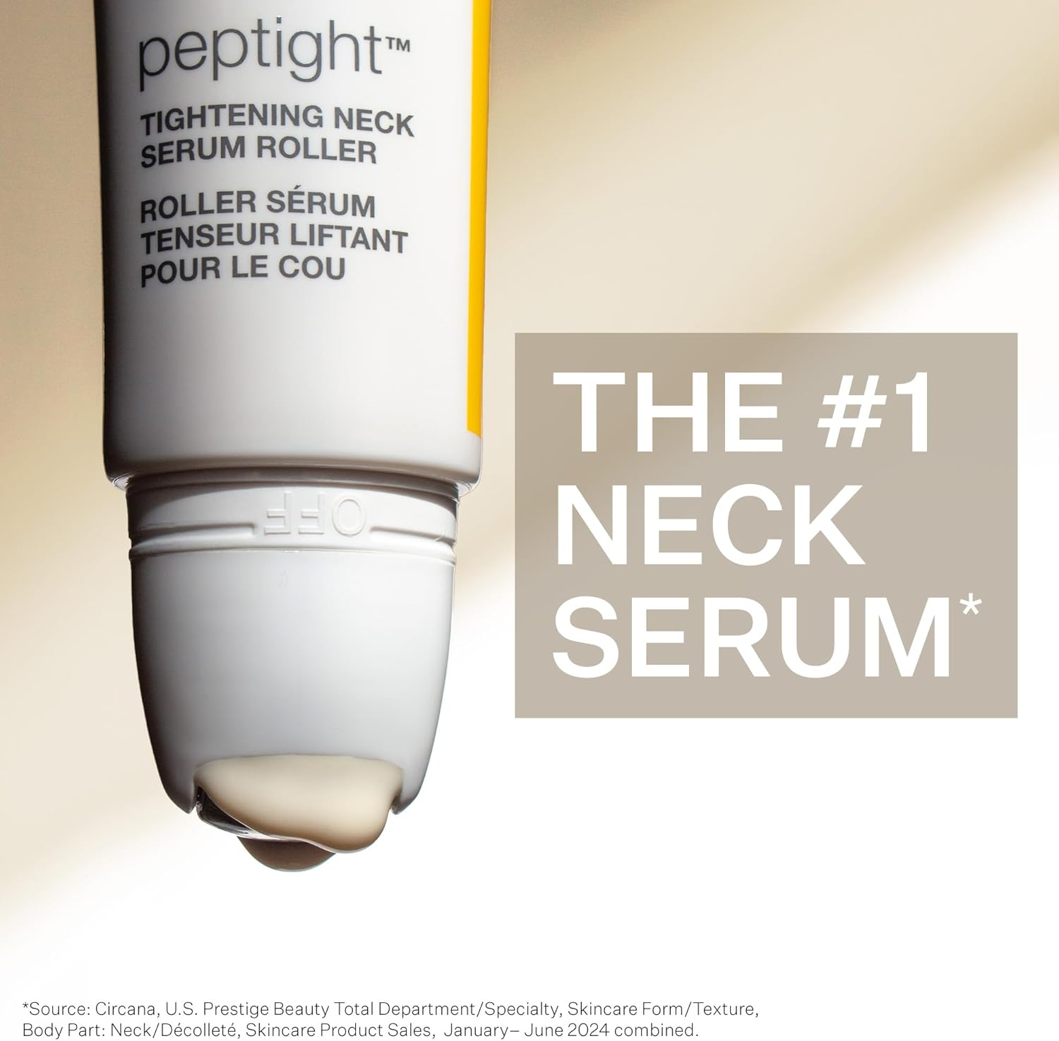 Strivectin Peptight&trade; Tightening Neck Serum Roller (1.7 Oz, 50Ml)|Tightening and Firming Neck & D&eacute;collet&eacute; Lines, Visibly Reducing Sagging and Crepey Skin for Smooth Healthy Looking Skin image number 4