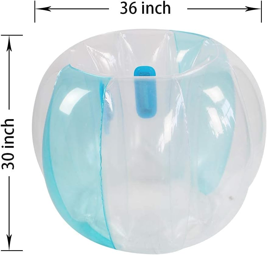 Sunshine-Mall Bubble Balls for Kids,Inflatable Buddy Bumper Balls Sumo Game Kids Soccer Ball Giant Human Hamster Knocker Ball Body Zorb Ball for Kids & Adults Outdoor Team Gaming Play.(2Pcs 36Inch) image number 5
