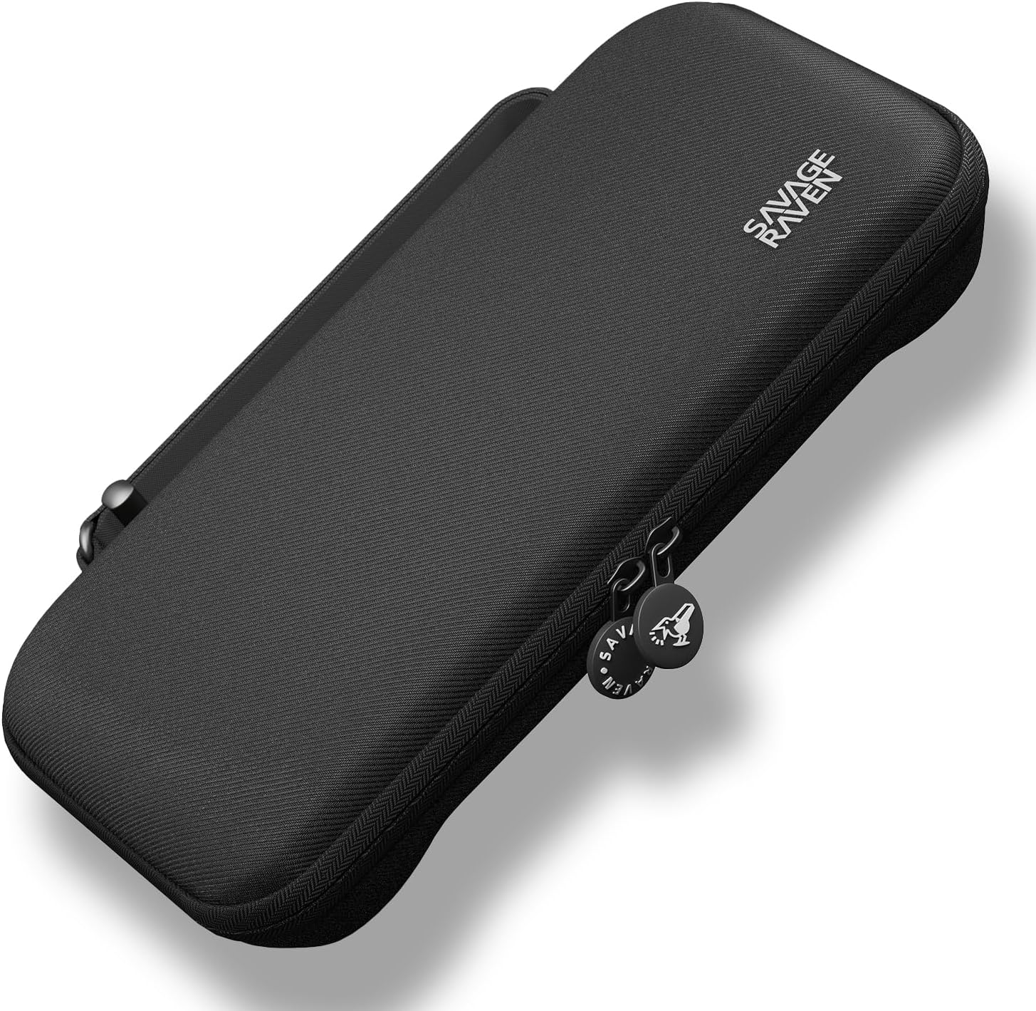 Savage Raven by Skull & Co. Every Day Slim Carrying Case for Nintendo Switch 2: Portable Hard Shell Protective Travel Case, Gaming Case, Console Protection Case, Accessories, Storage, Black image number 6